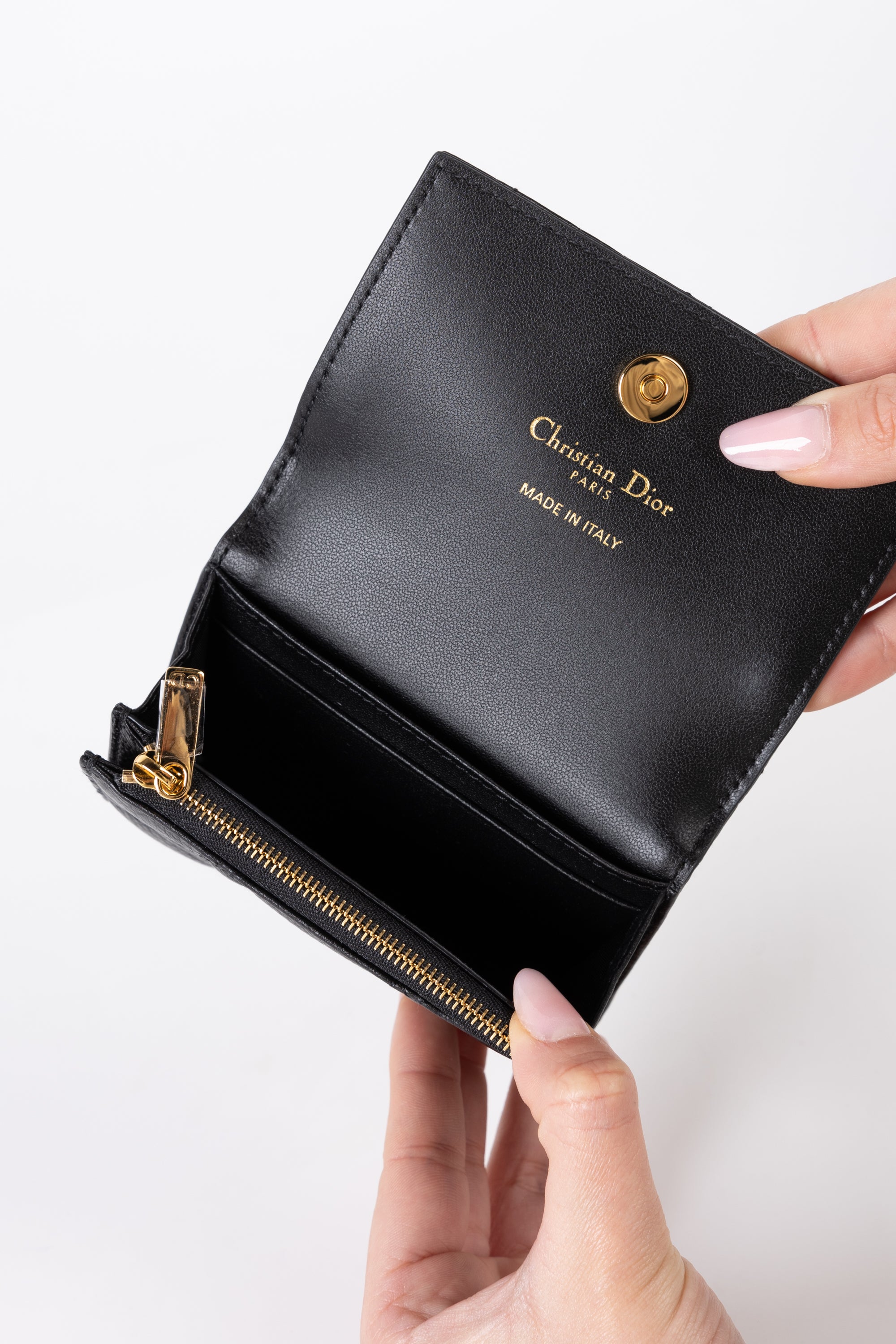 Dior Portafoglio Glycine Caro Nero