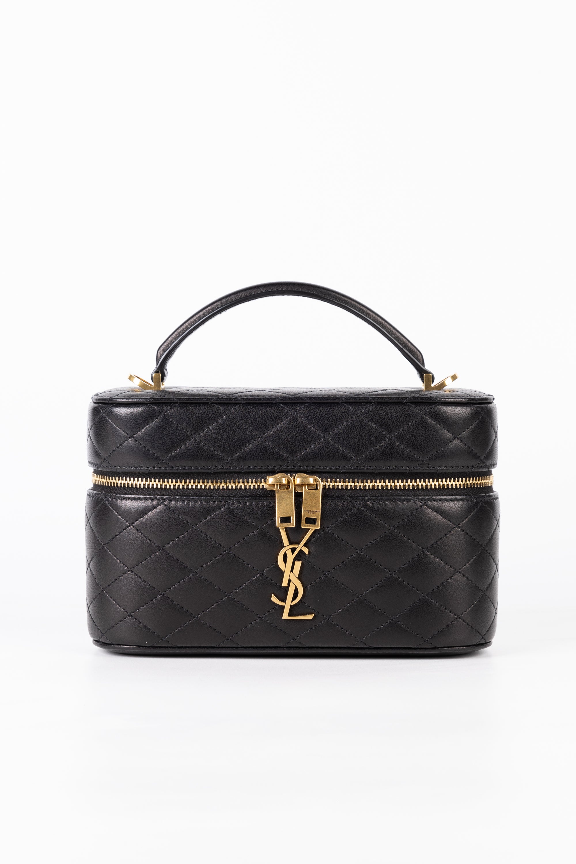 SAINT LAURENT VANITY GABY NERO MEDIO
