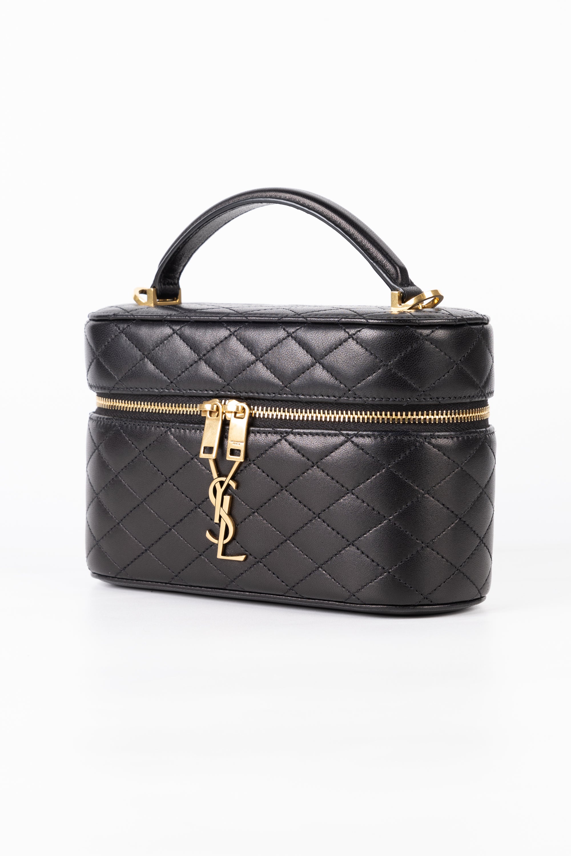 SAINT LAURENT VANITY GABY NERO MEDIO