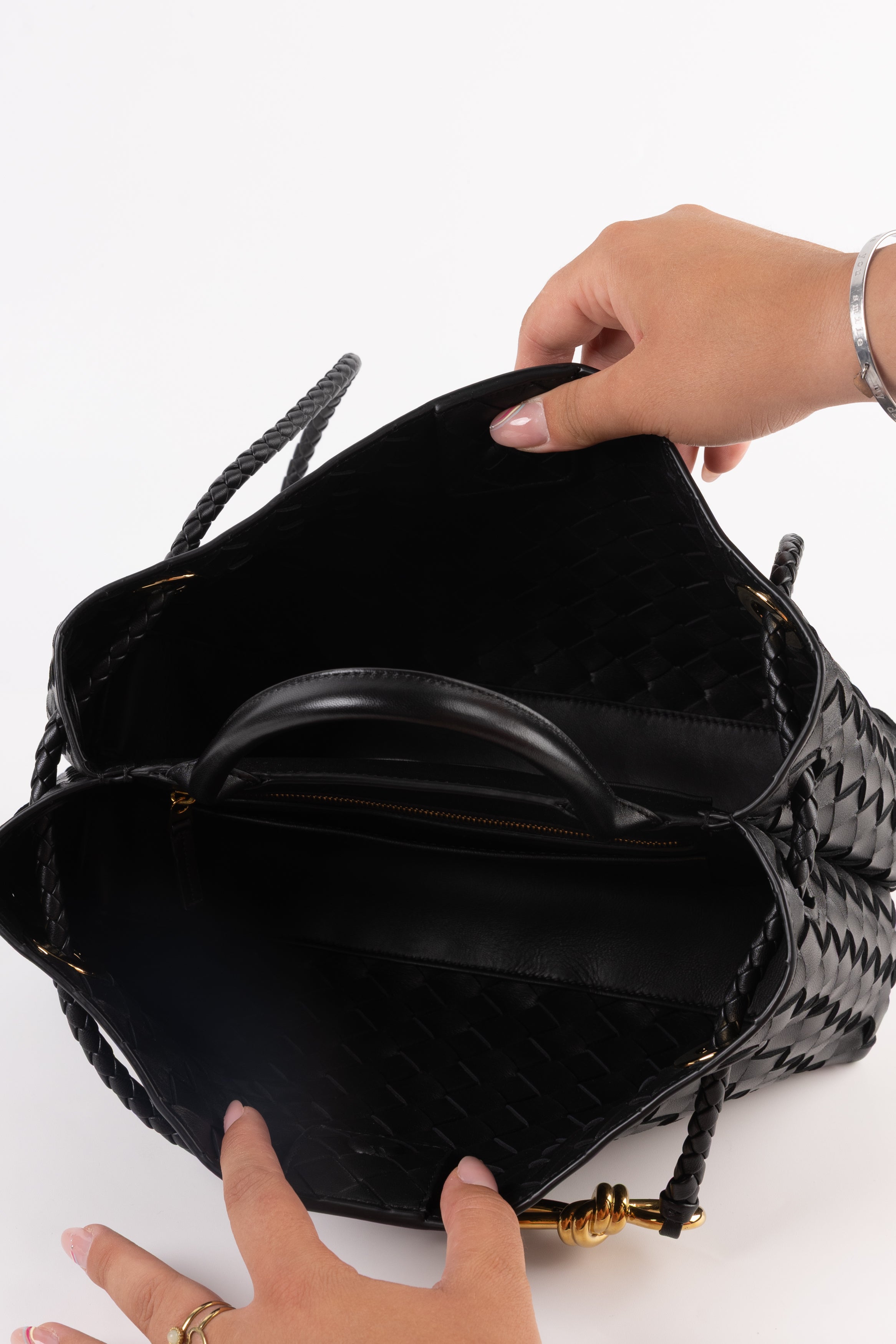 Bottega Veneta East-West Andiamo Nera