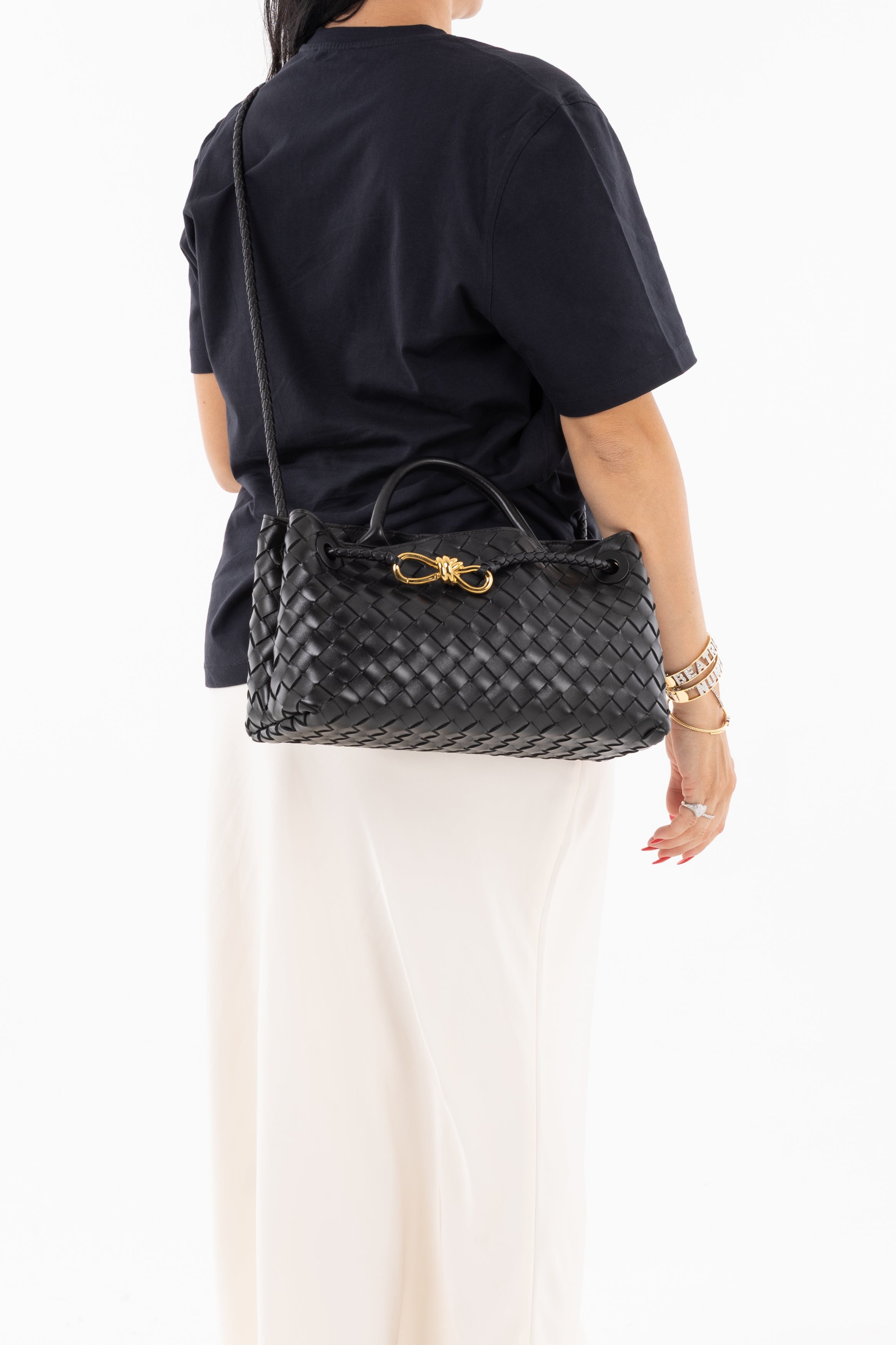 Bottega Veneta East-West Andiamo Nera