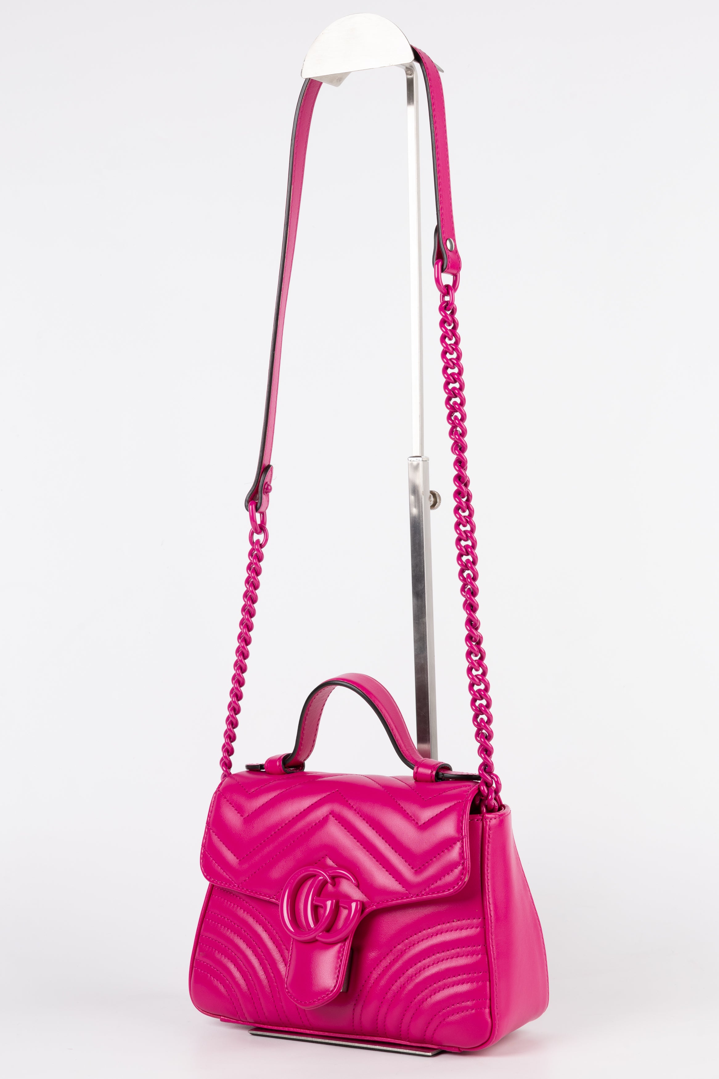 Gucci Top Handle GG Fucsia