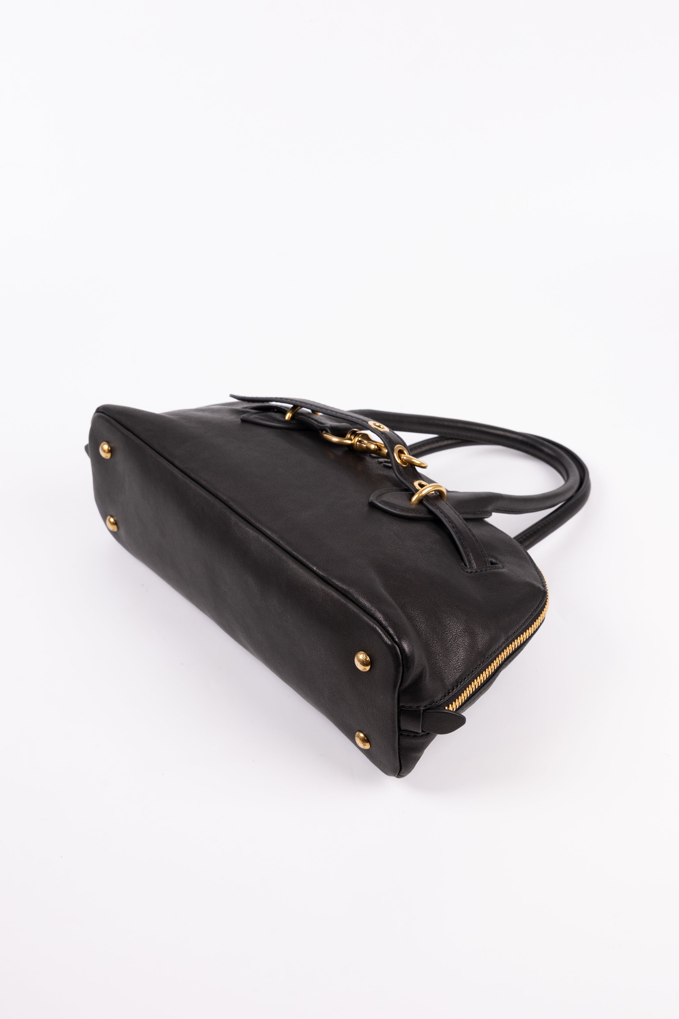 Miu Miu aventure Regular Nera In Pelle