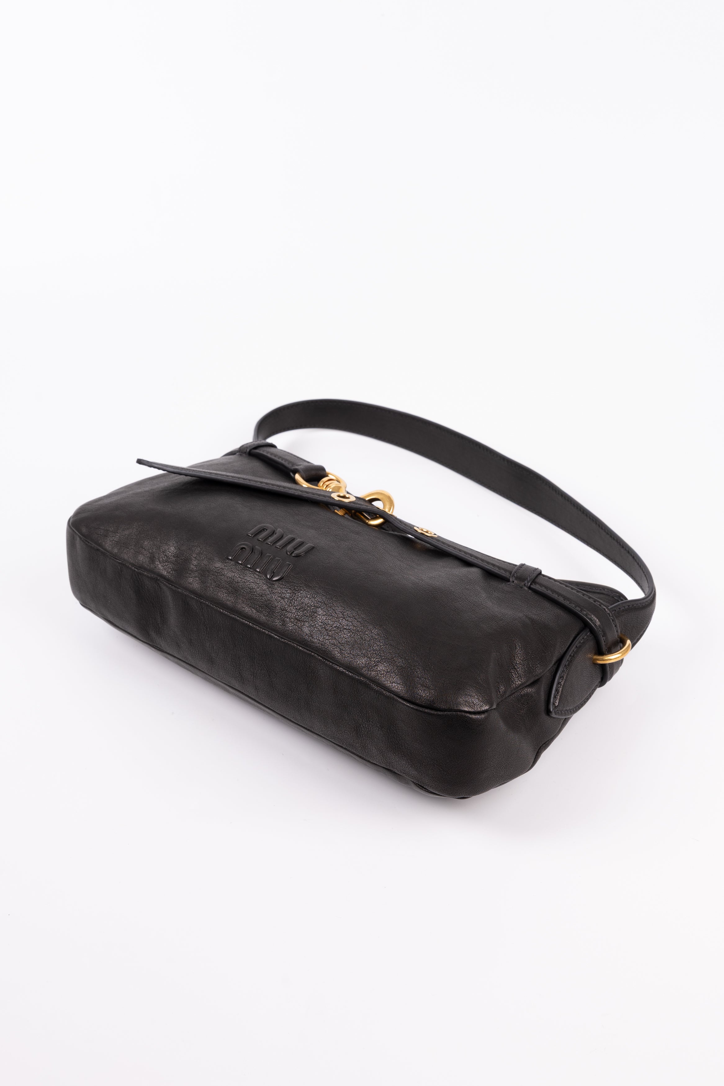 Miu Miu aventure a Spalla Nera in Pelle Regular