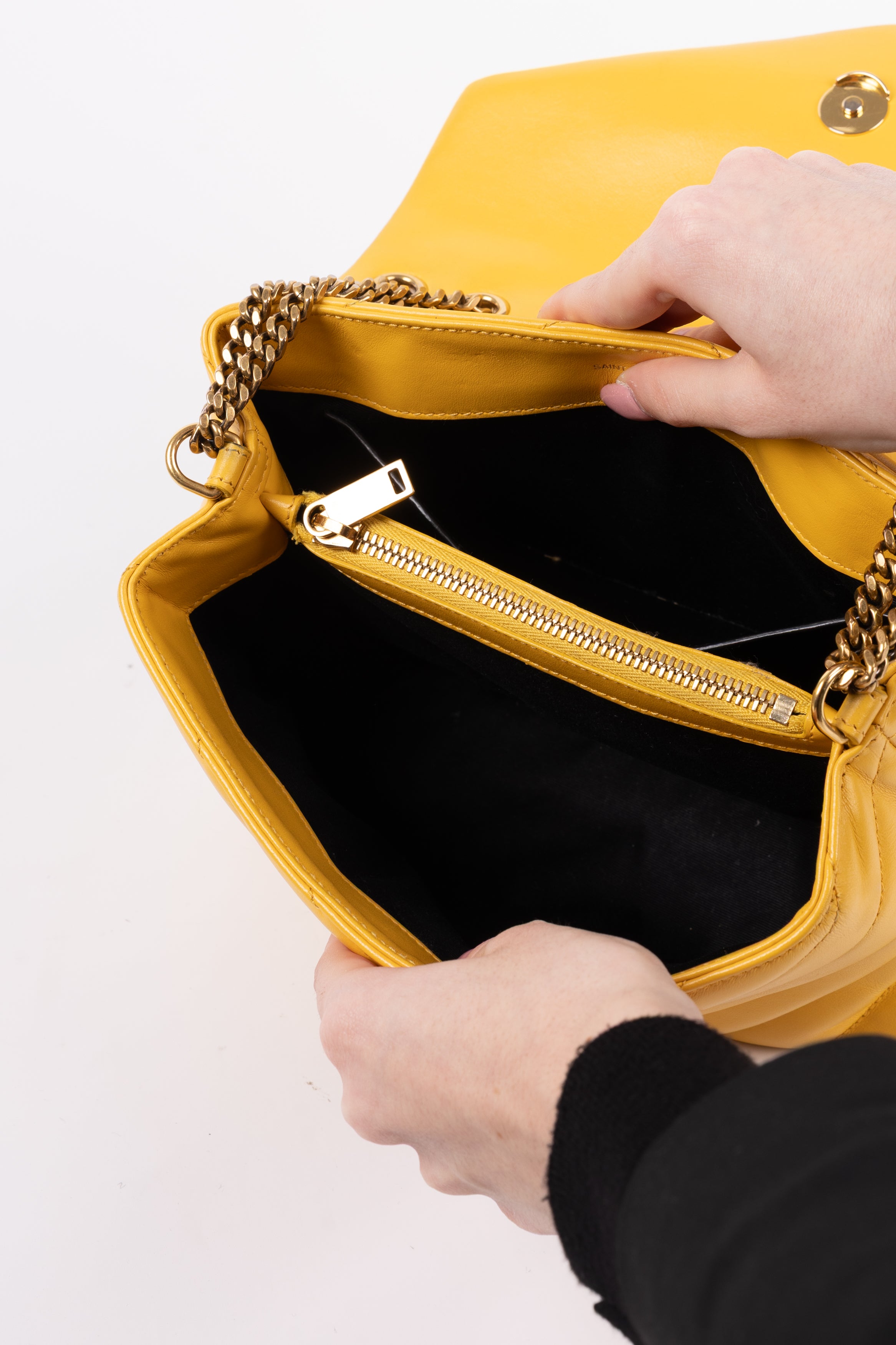 Saint Laurent Lou Lou Gialla Small