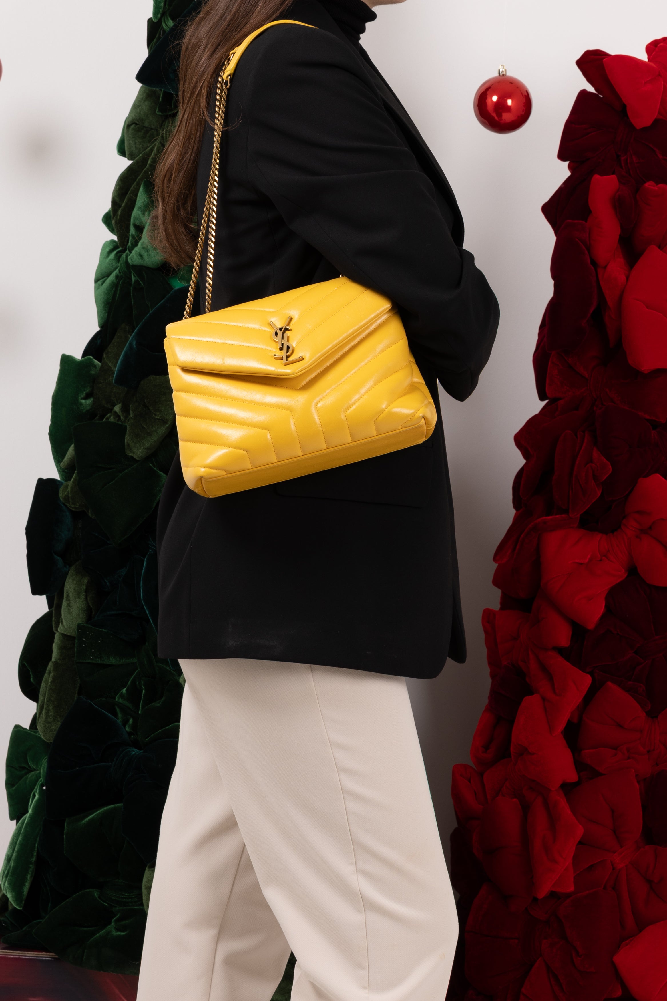 Saint Laurent Lou Lou Gialla Small