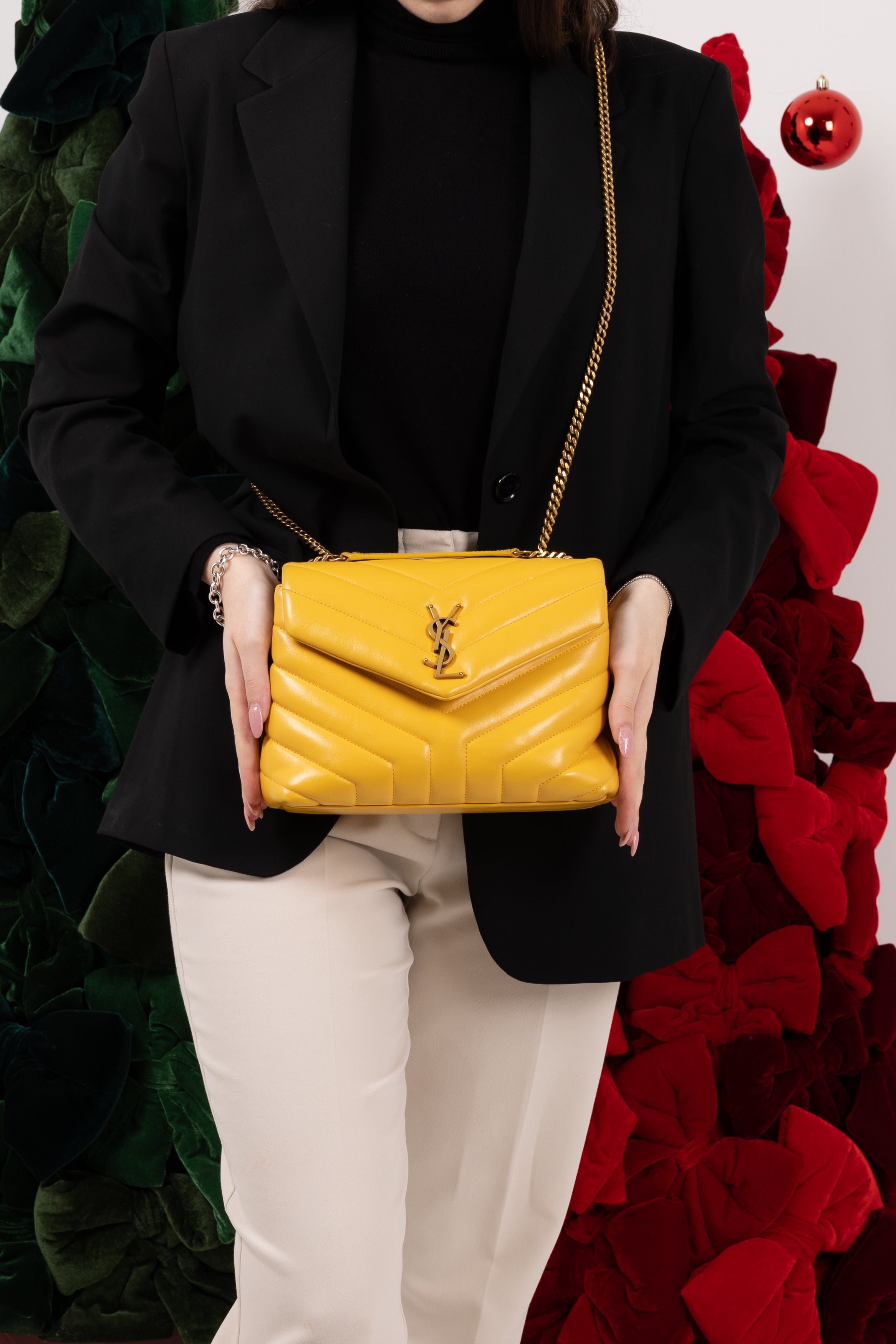 Saint Laurent Lou Lou Gialla Small