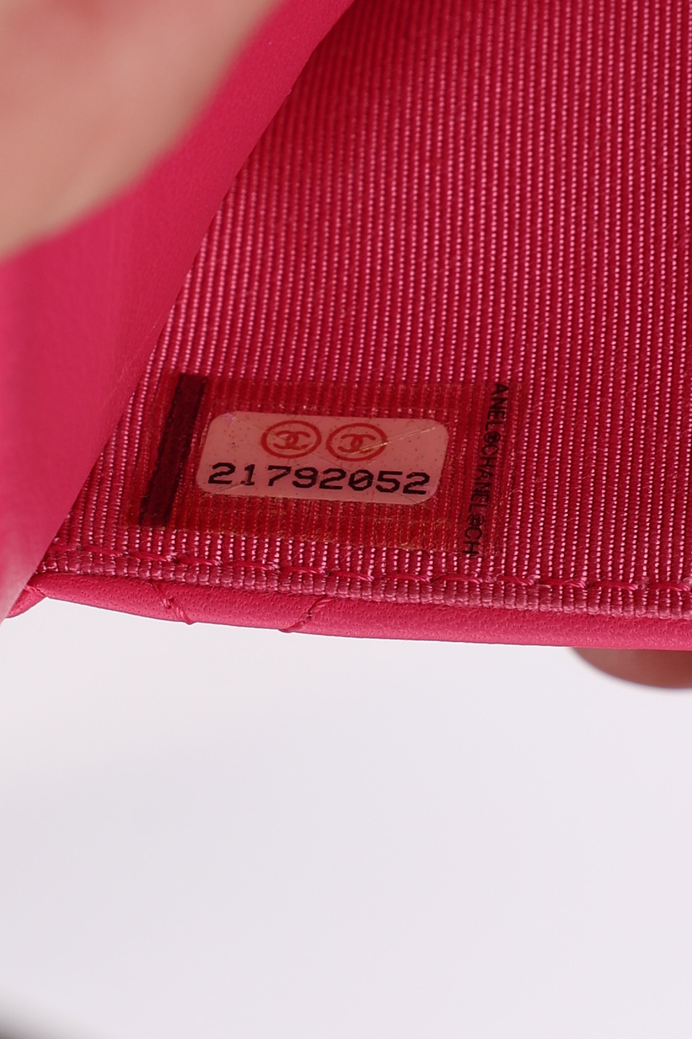 Chanel Wallet Lambskin Pink