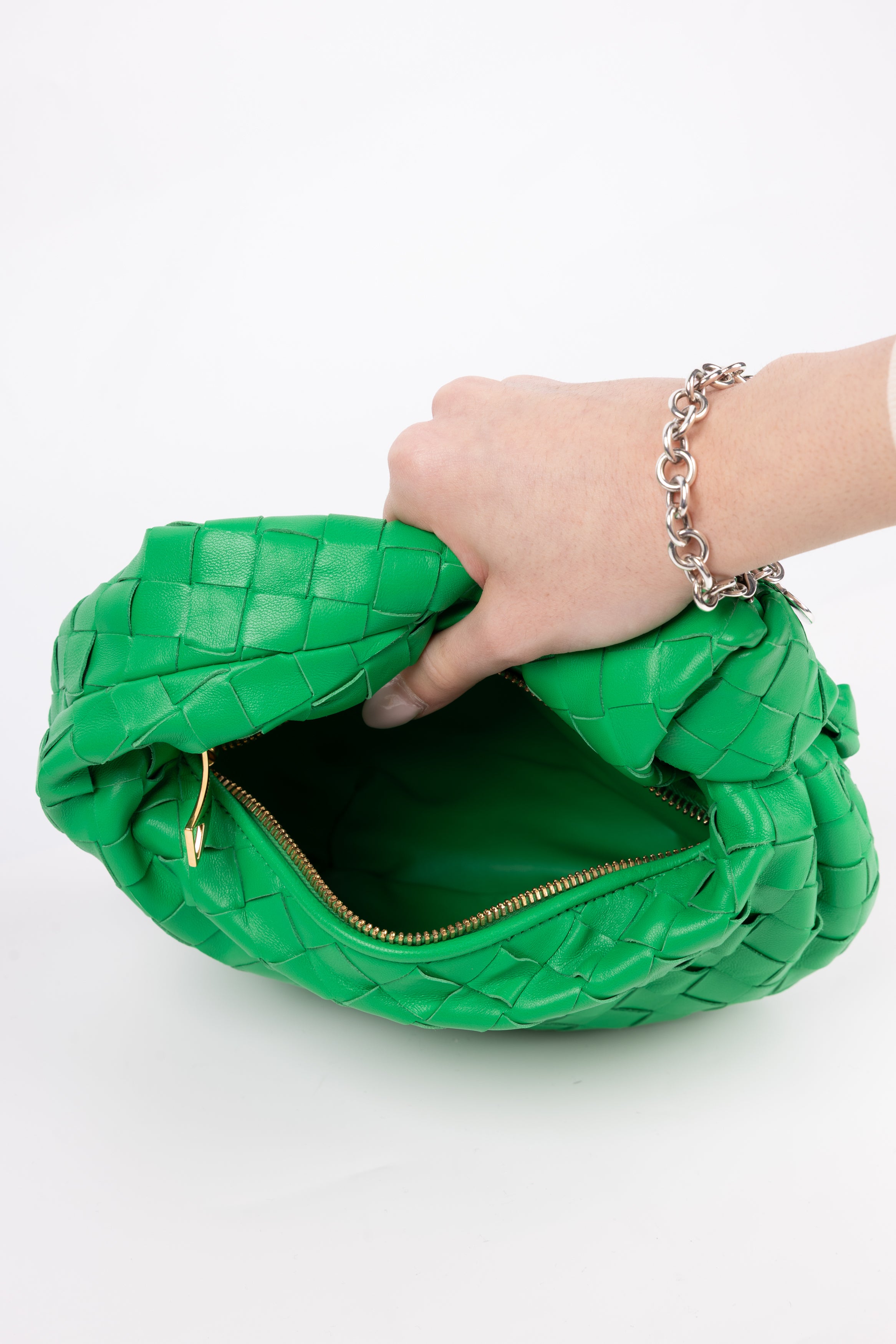 Bottega Veneta Mini Jodie Verde