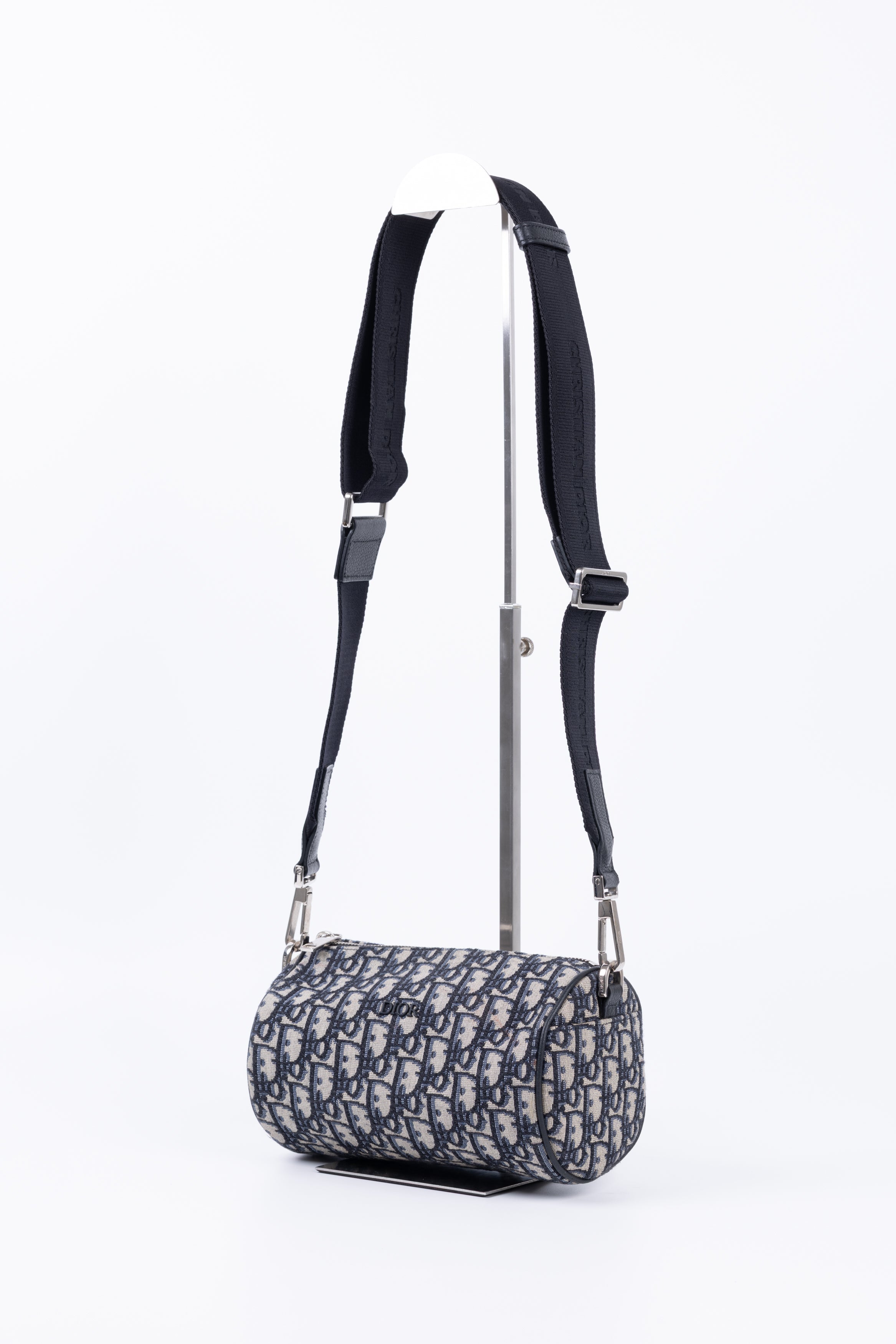 DIOR HOMME OBLIQUE ROLLER BAG