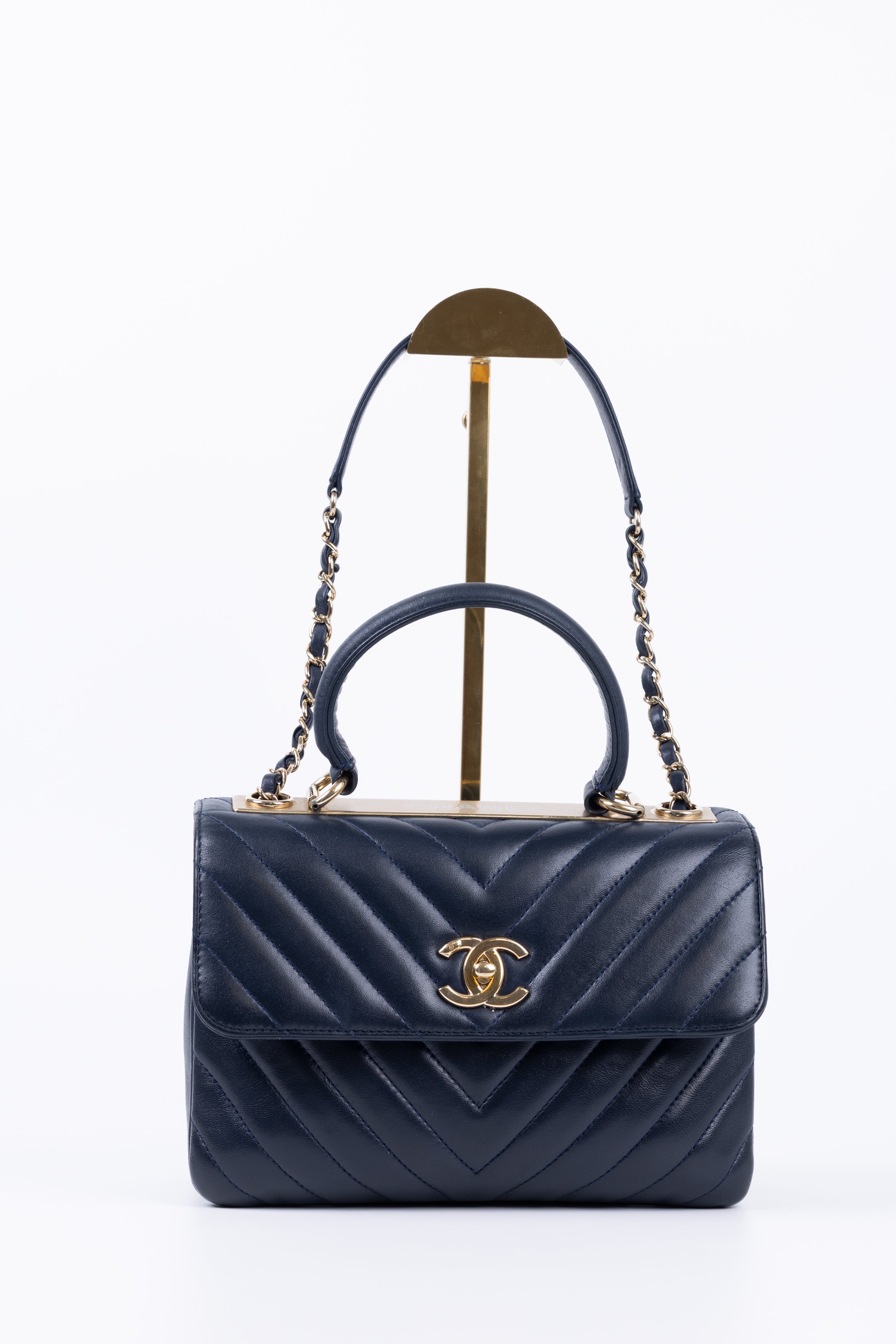 CHANEL WOC TRENDY BLU NOTTE/ORO