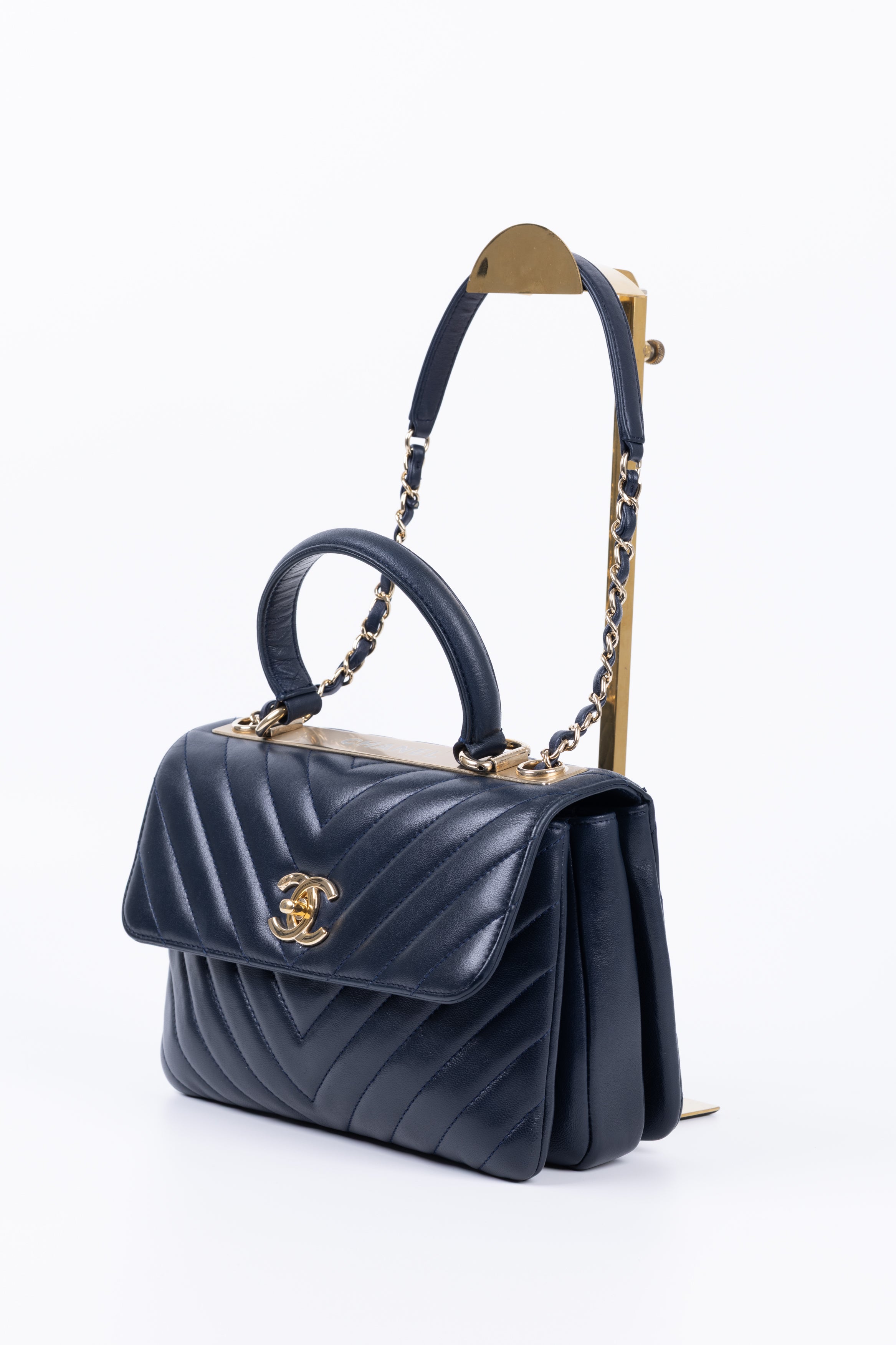 CHANEL WOC TRENDY BLU NOTTE/ORO