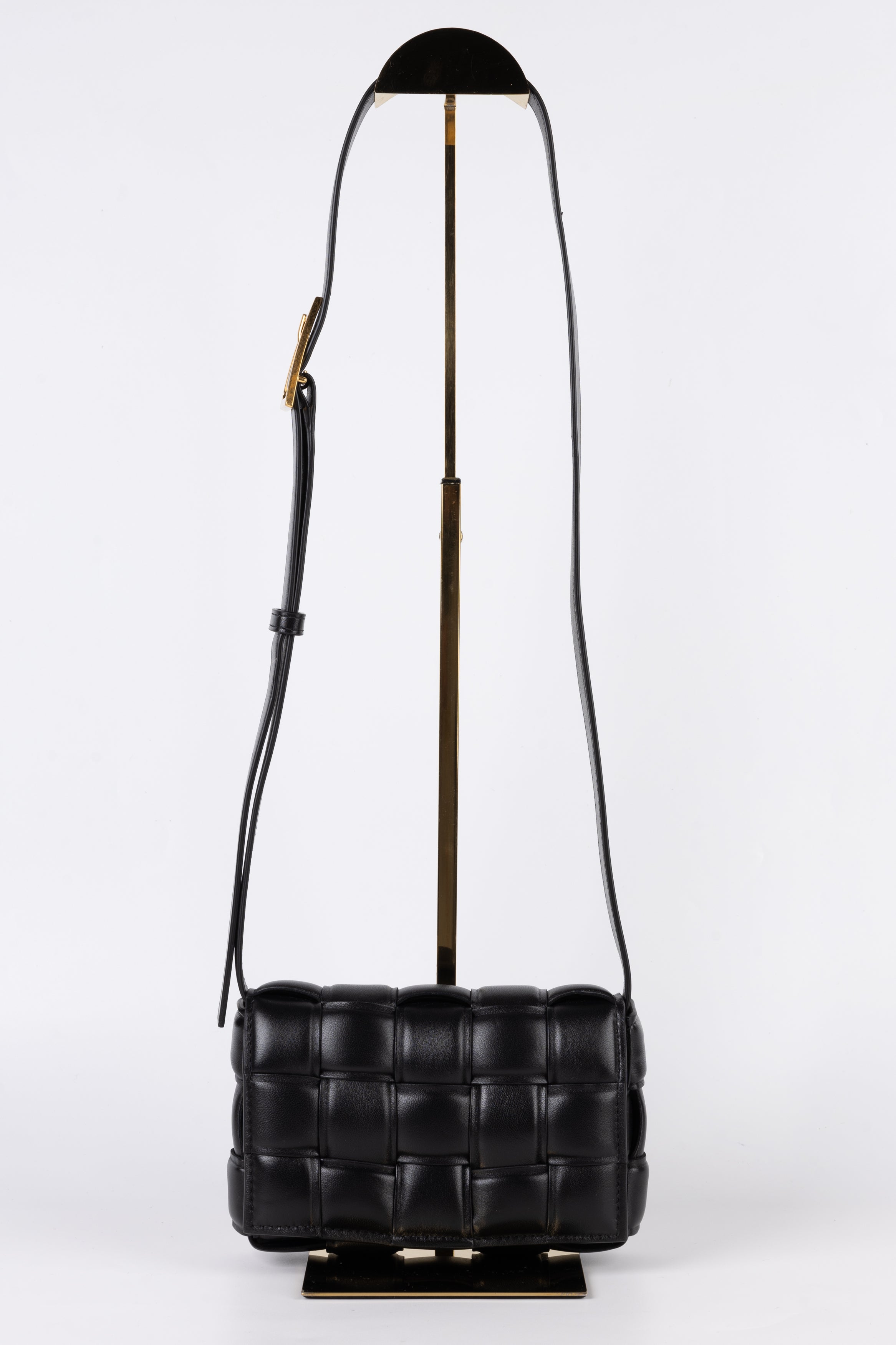 Bottega Veneta Mini Padded Cassetta Nera