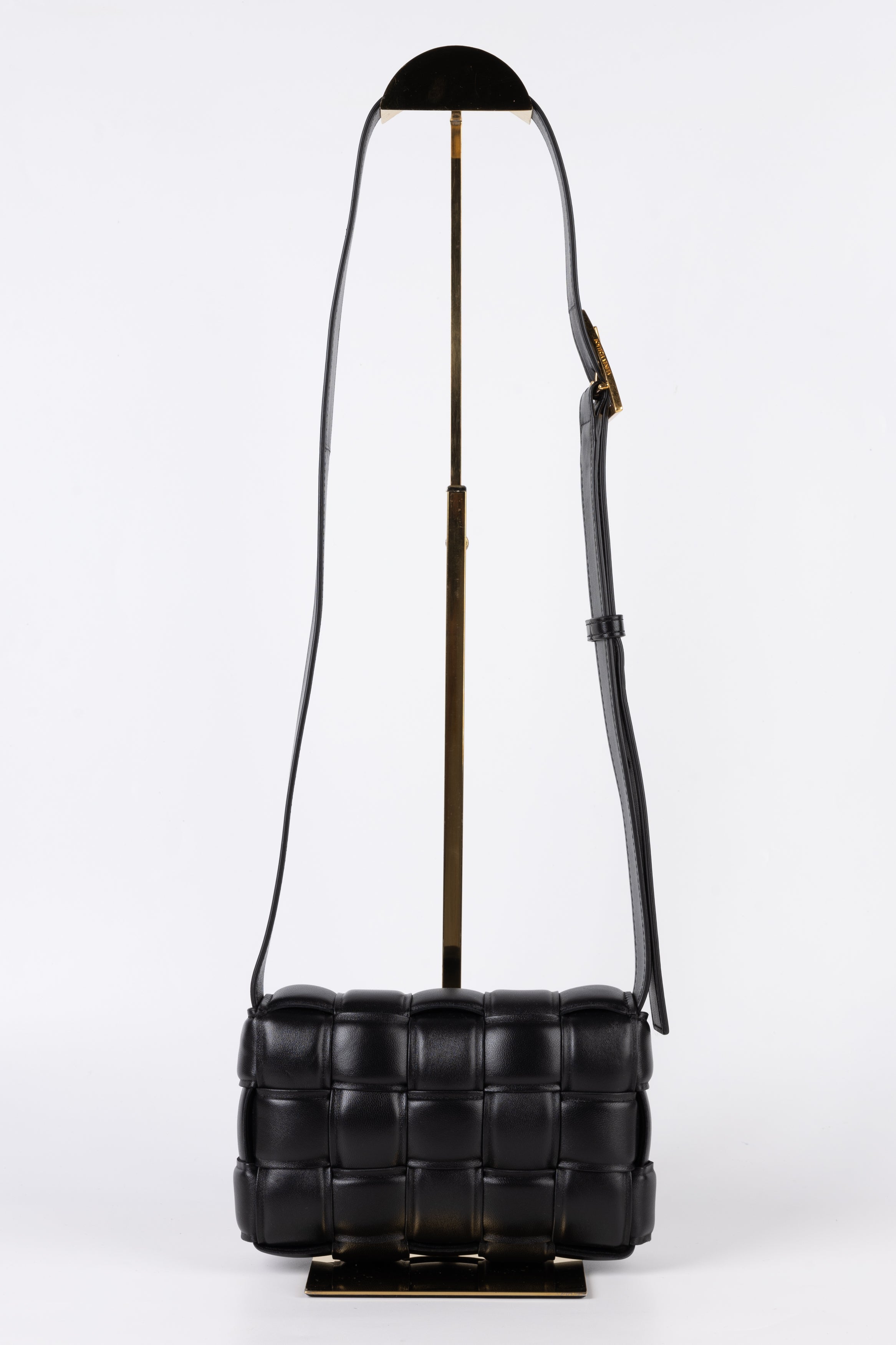 Bottega Veneta Mini Padded Cassetta Nera