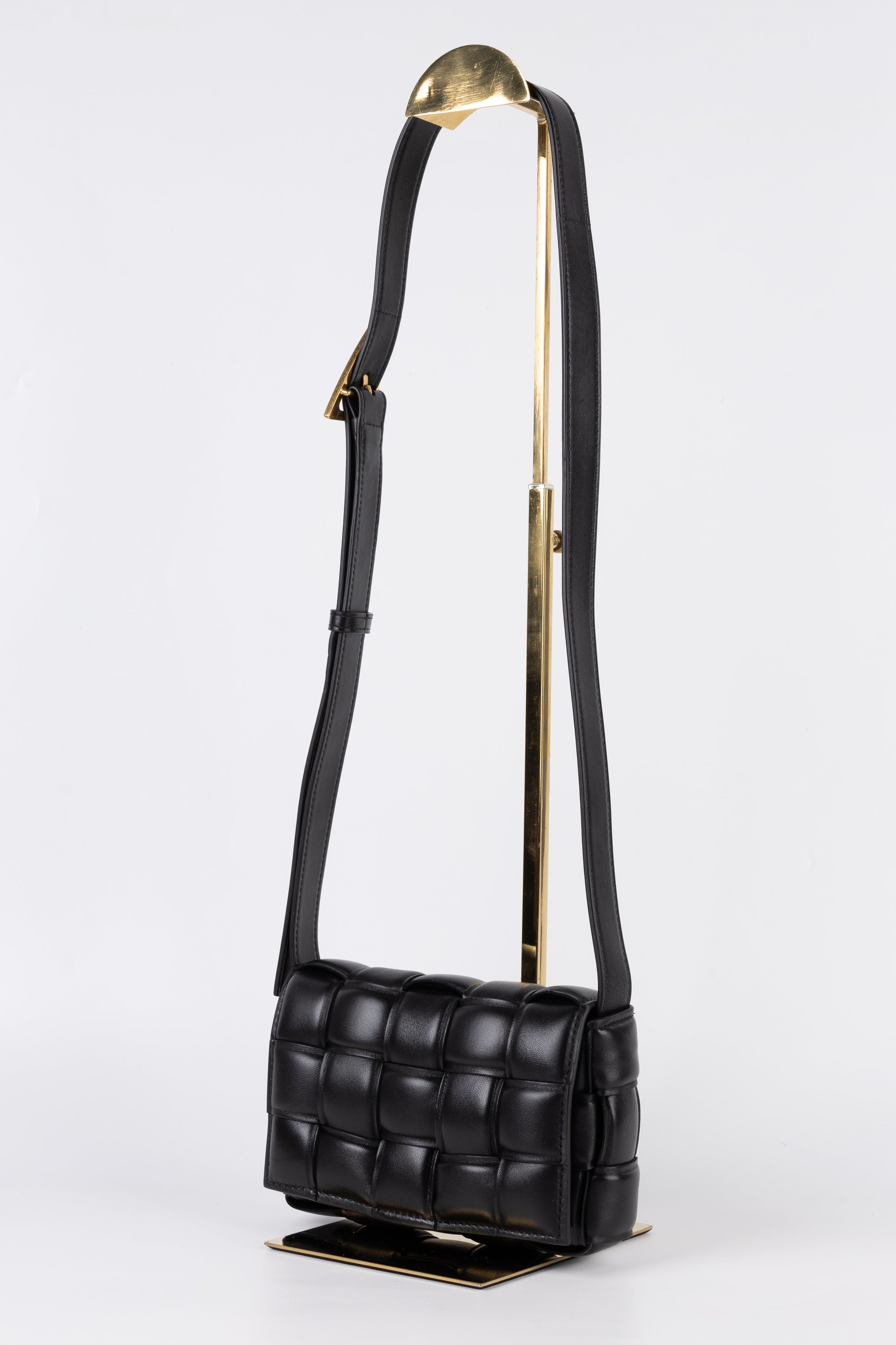 Bottega Veneta Mini Padded Cassetta Nera