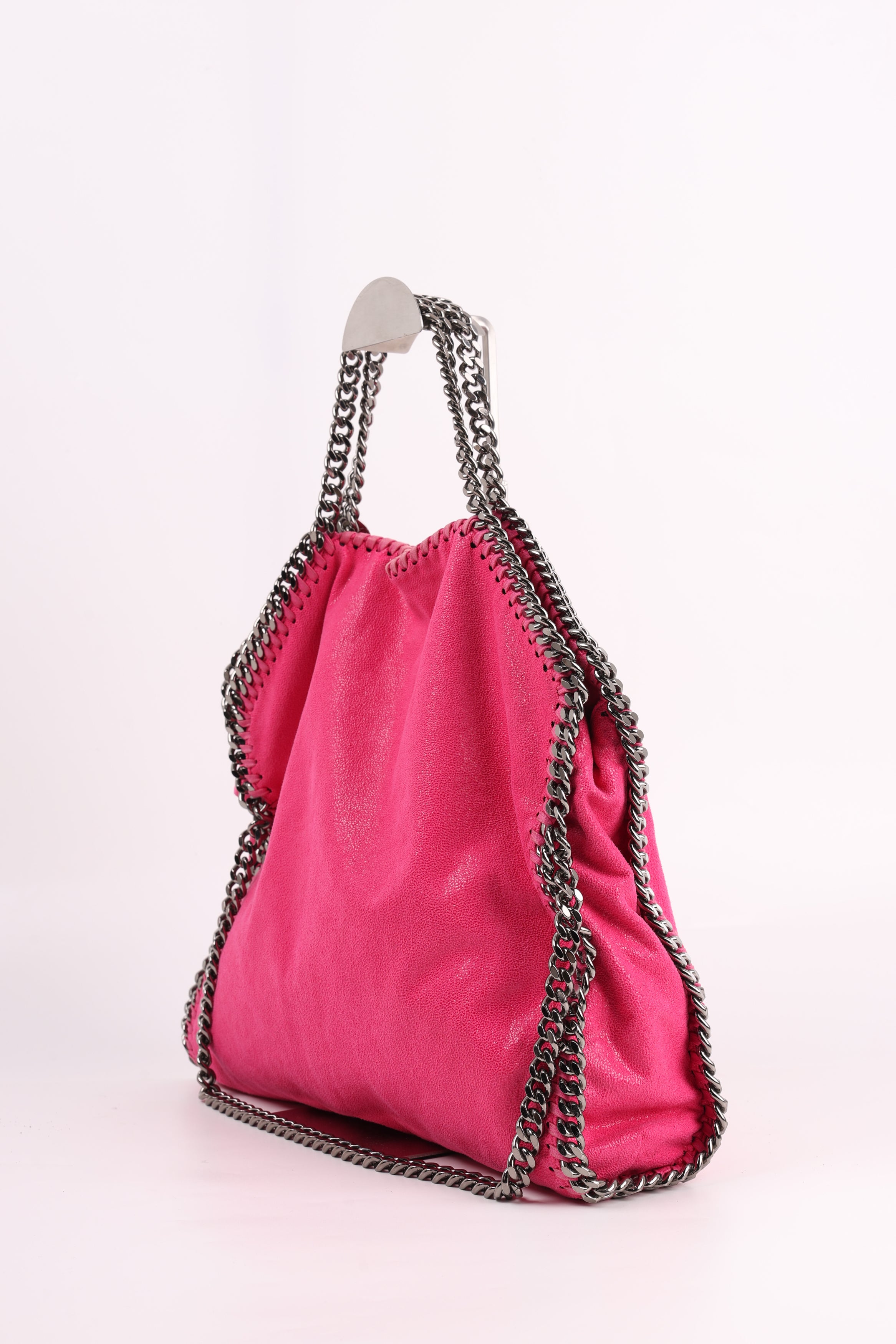 Stella Mc Cartney Tote 3 Catene Fucsia