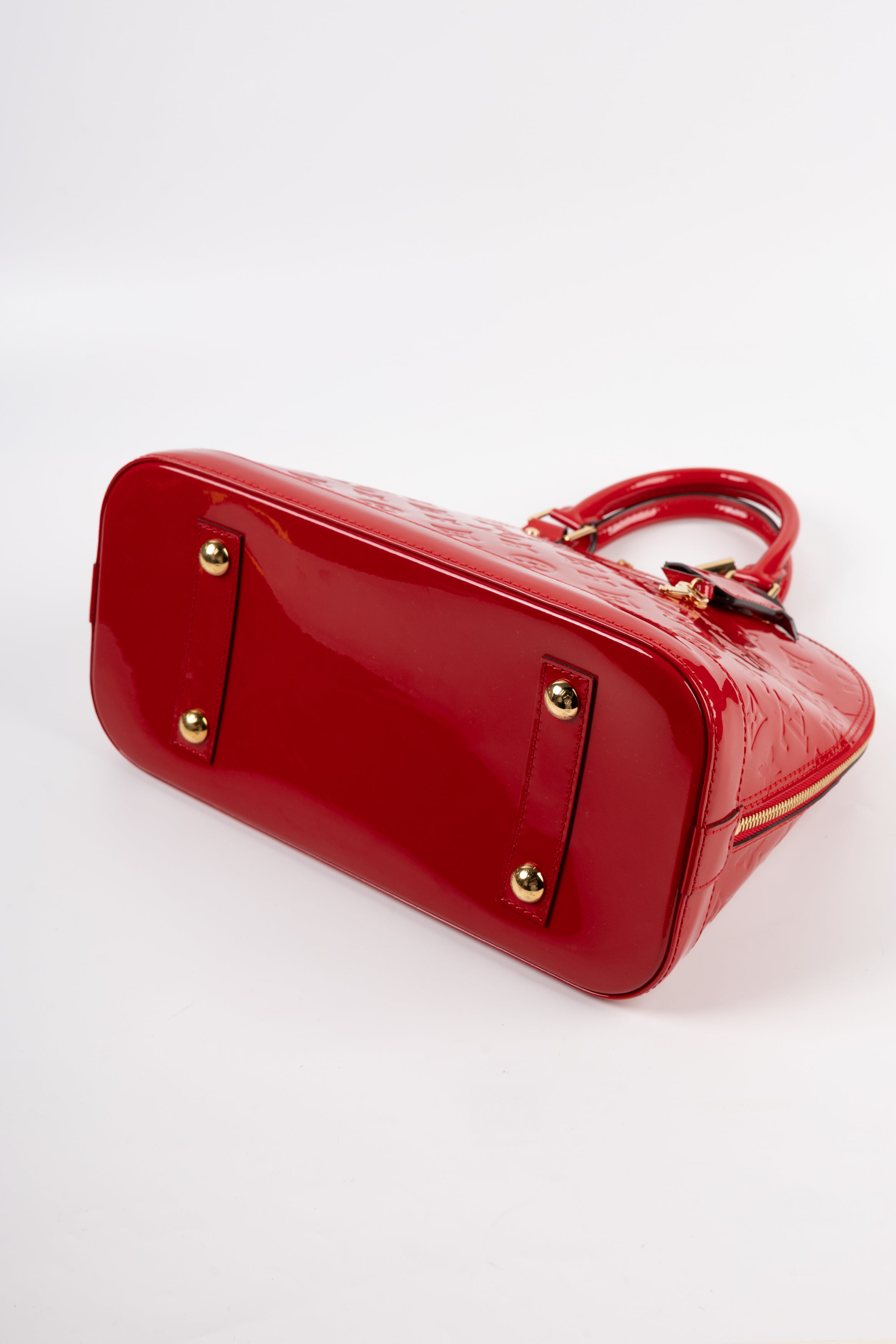 Louis Vuitton Alma PM Rossa in Vernice 2017