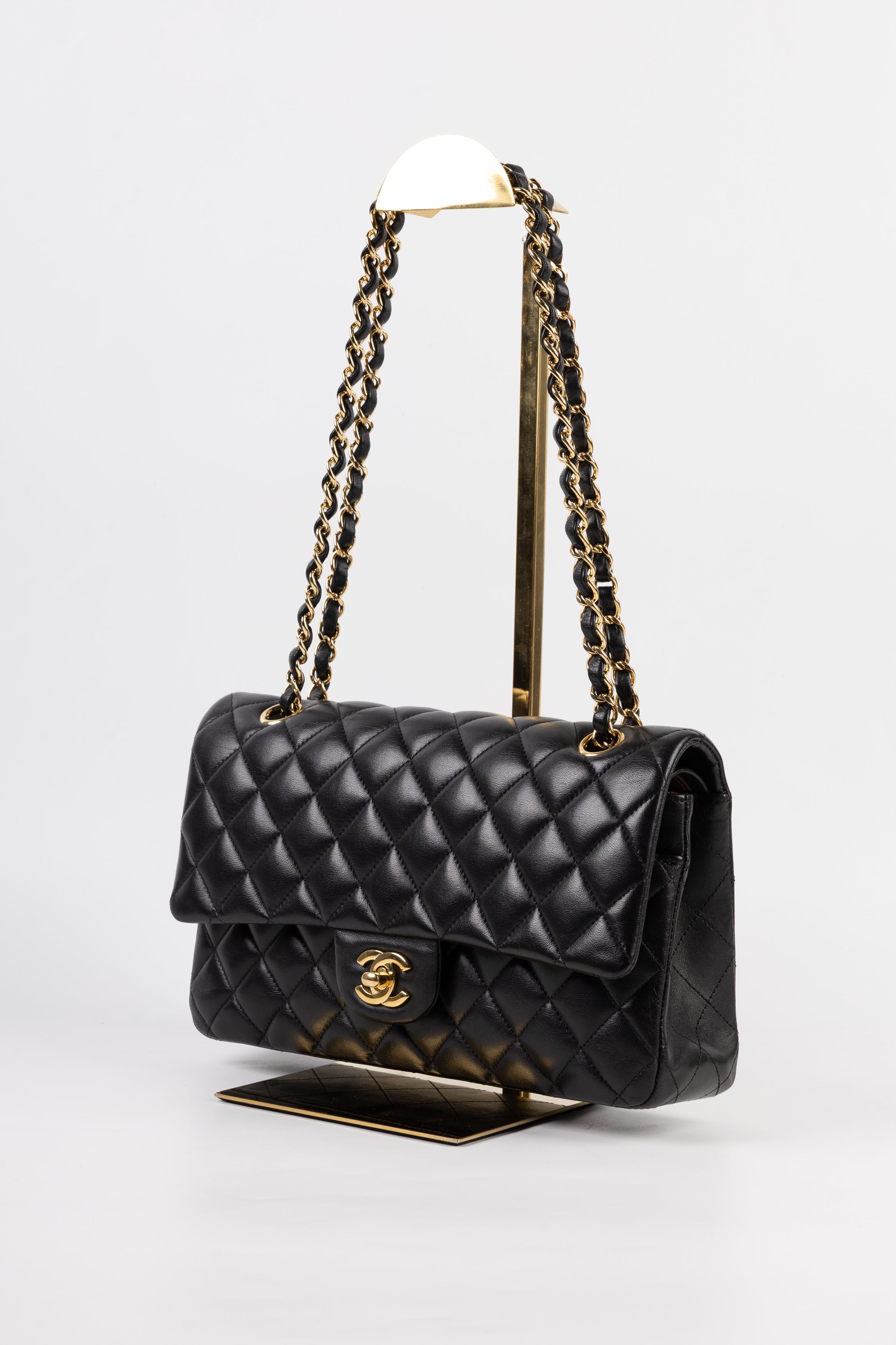 Chanel Classica Timeless Double Flap Nero/Gold
