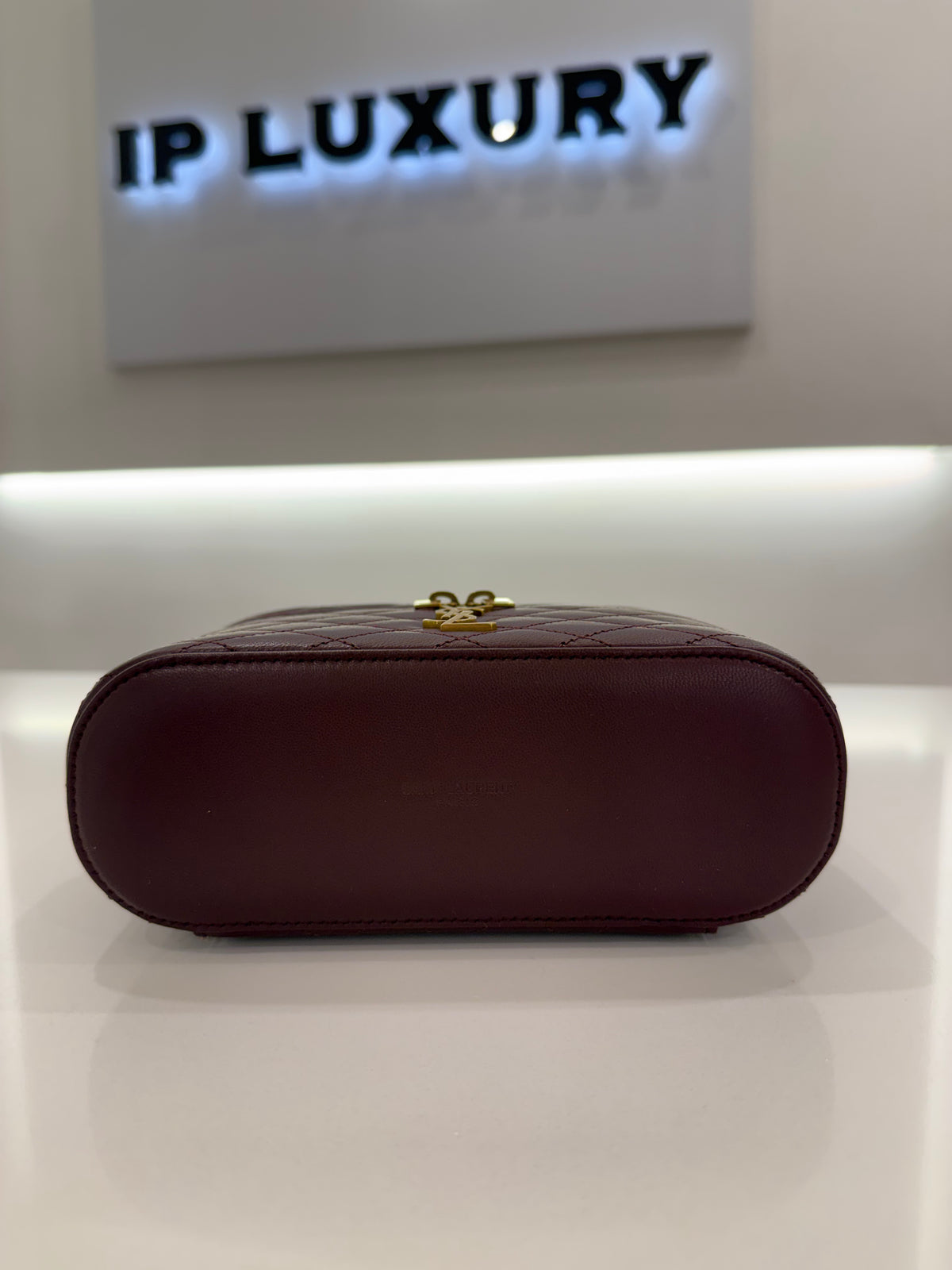 SAINT LAURENT VANITY GABY BORDEAUX MEDIO