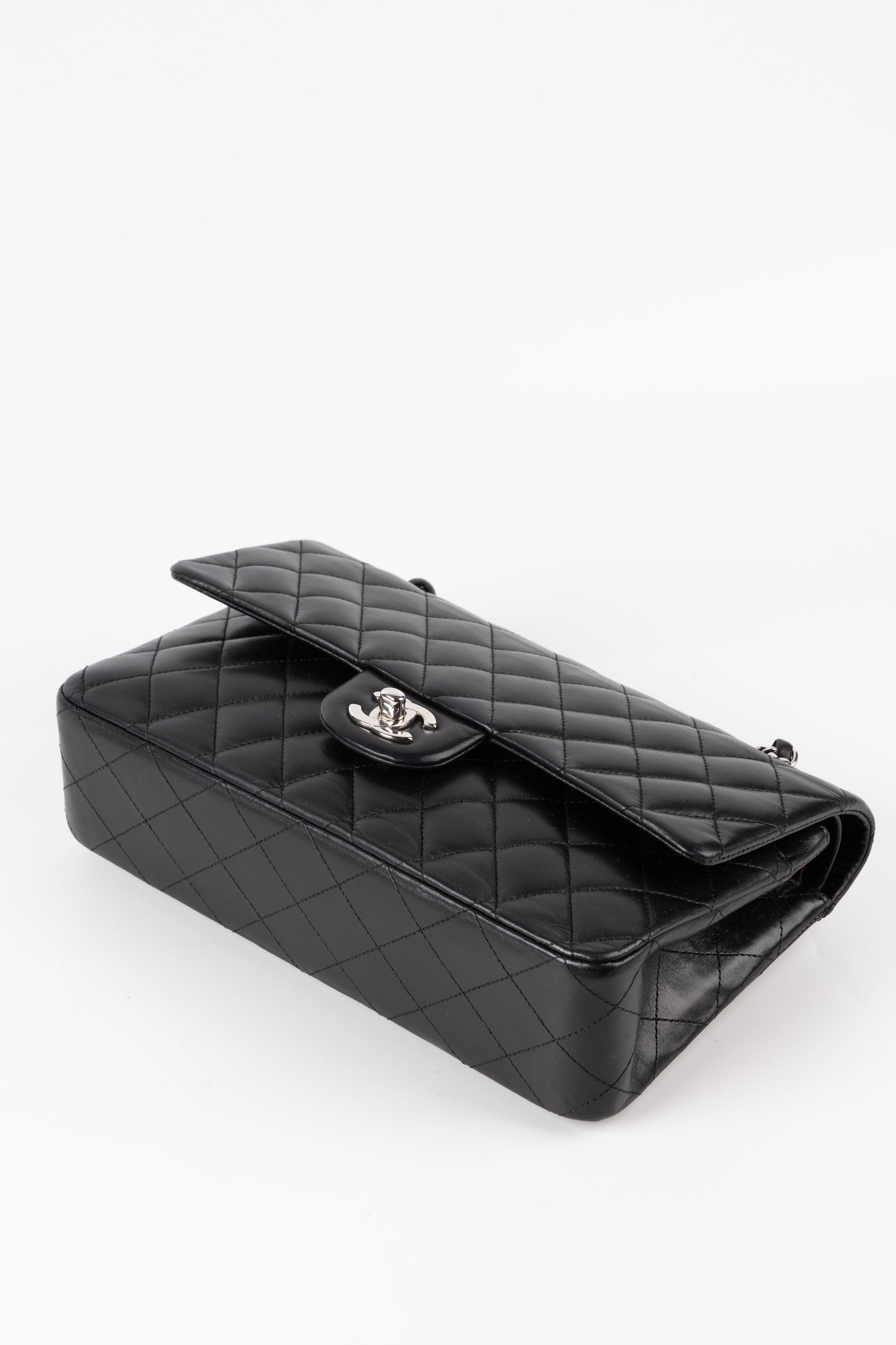 Chanel Classica Timeless Double Flap Nero/Argento