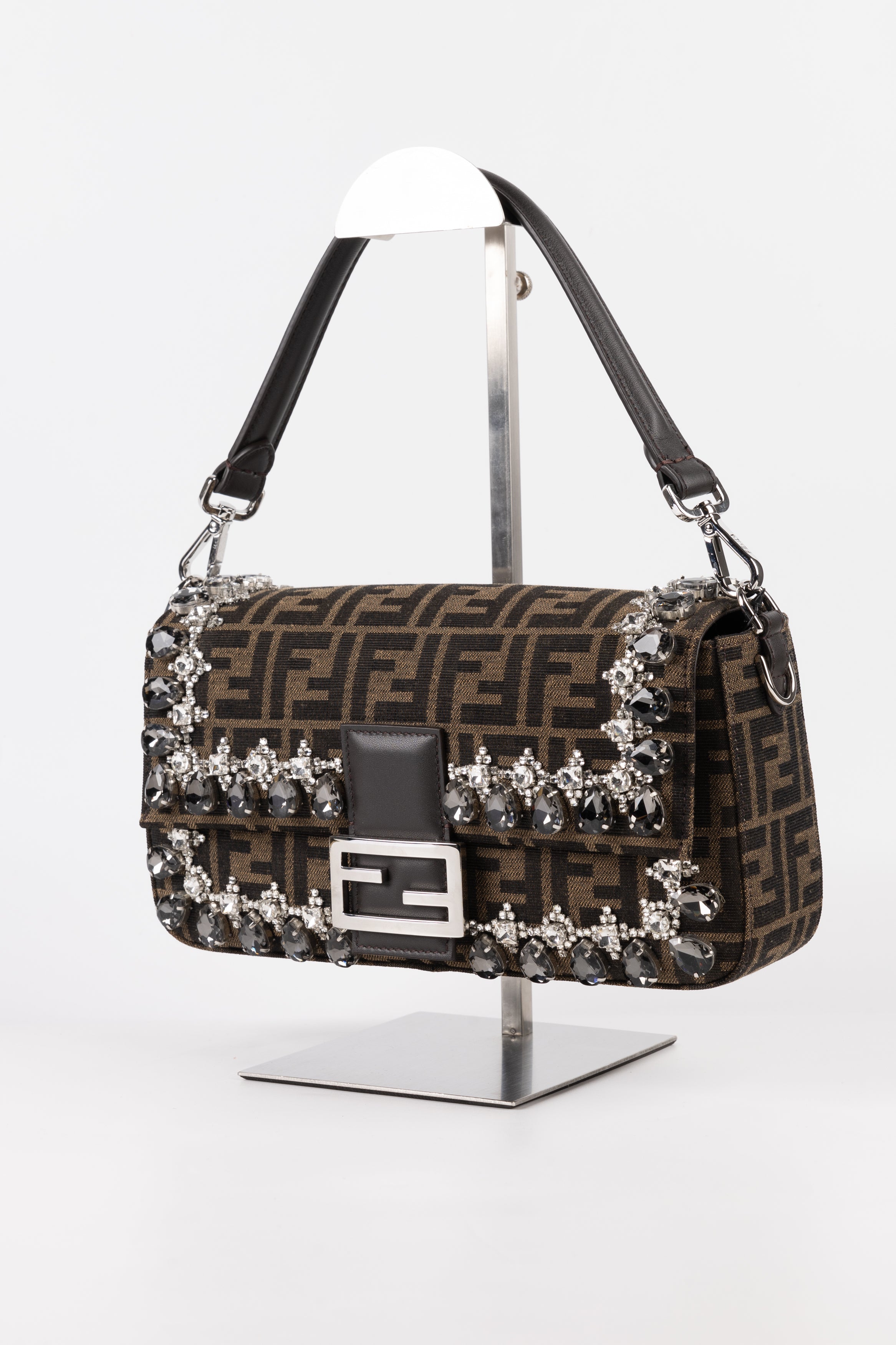 Fendi Baguette FF Crystal