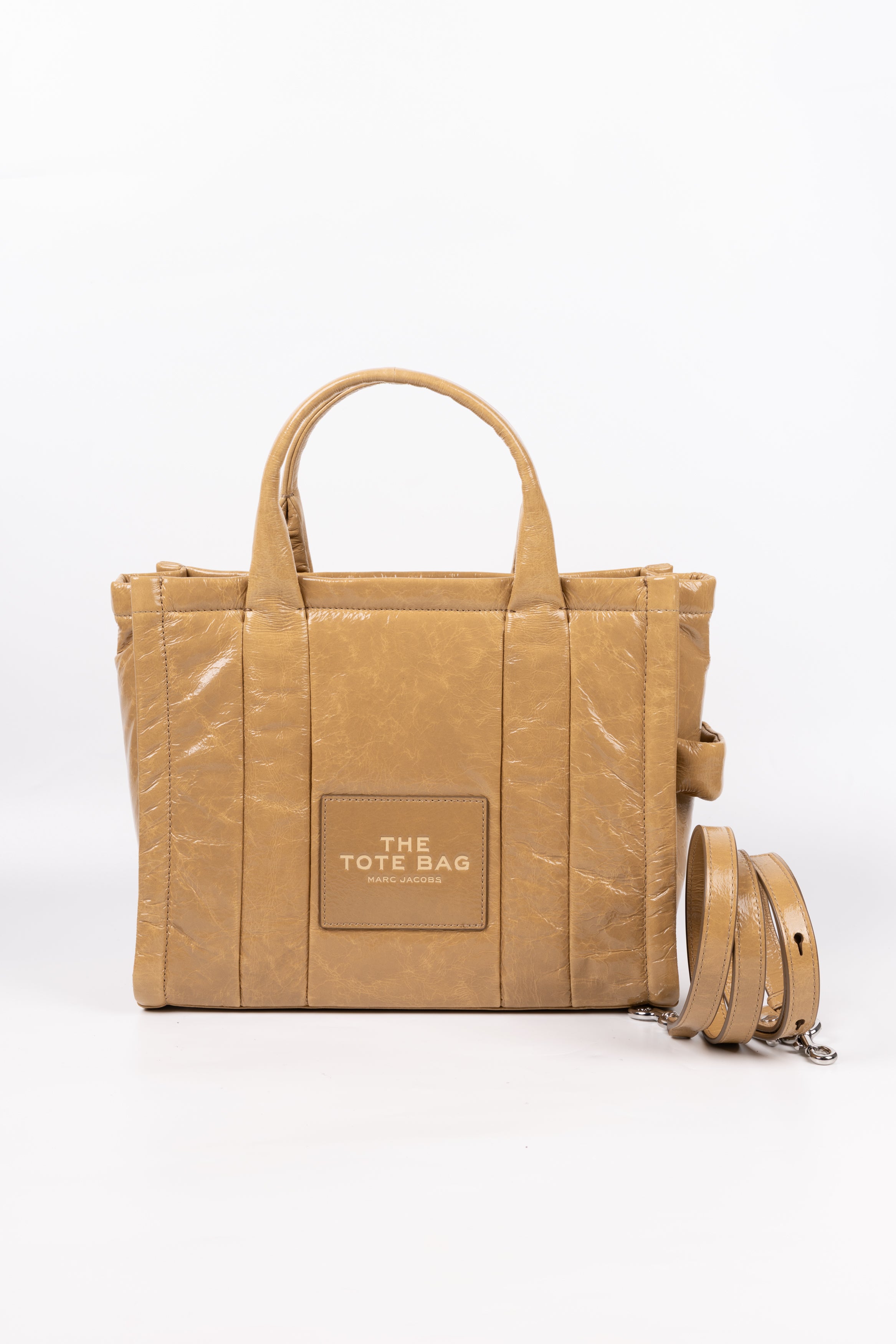 Marc Jacobs Tote Bag Grande In pelle Beige
