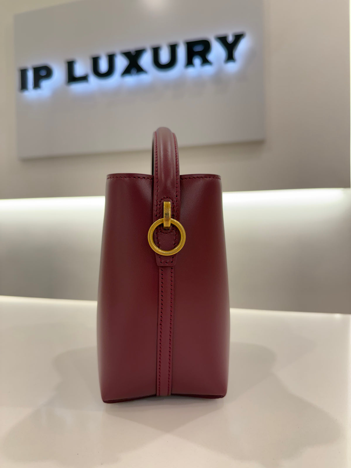 SAINT LAURENT LE 37 MINI BORDEAUX