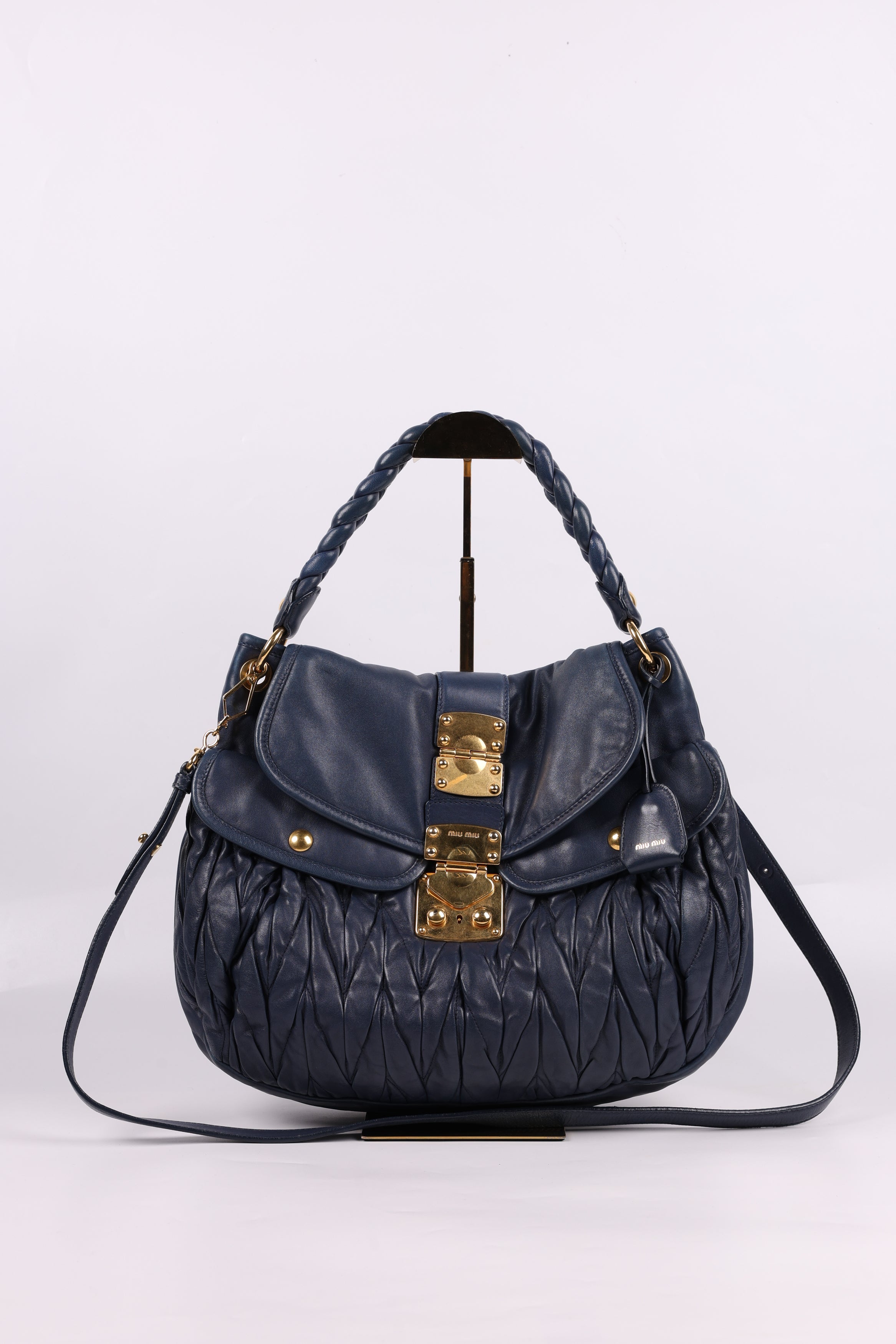 Miu Miu Coffer Blue