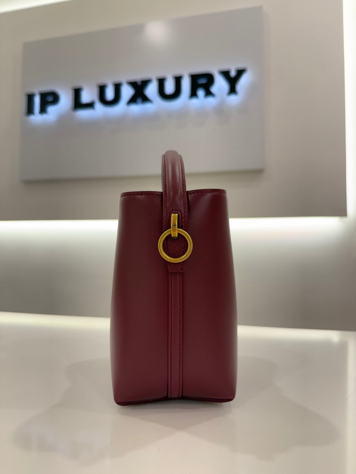 SAINT LAURENT LE 37 MINI BORDEAUX