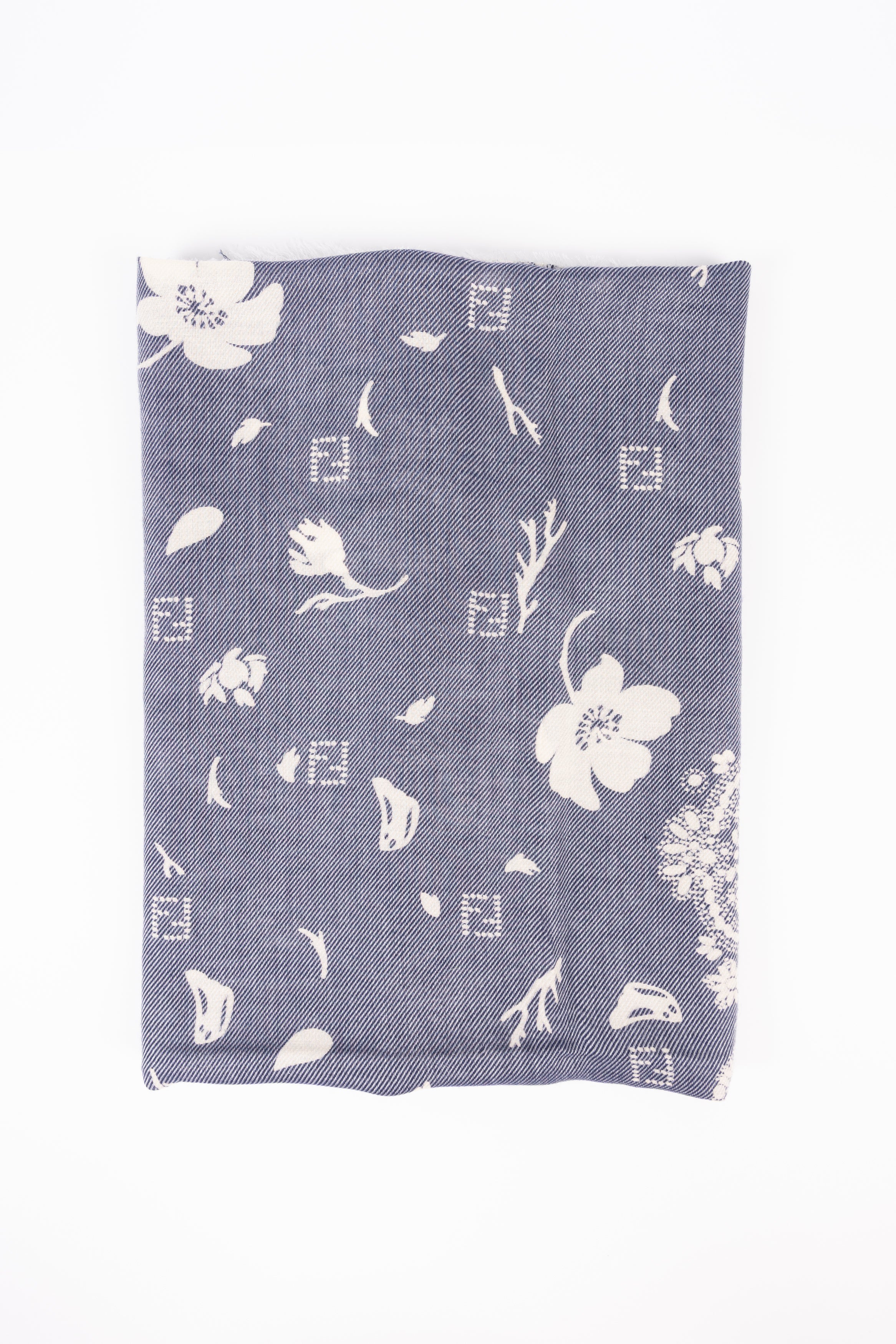 Fendi Blu/Panna con Fiori 59