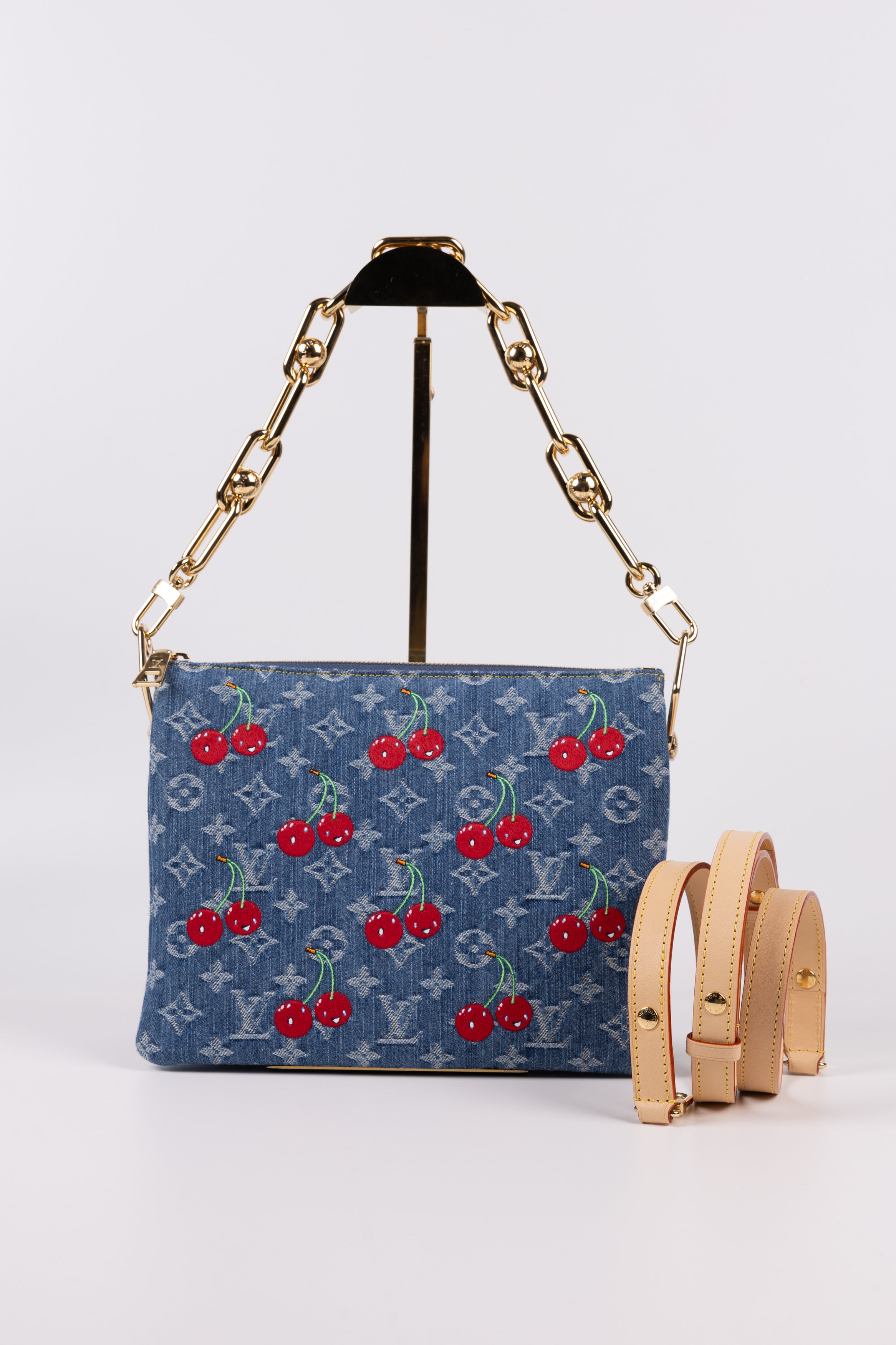 Louis Vuitton Coussin x Murakami in denim