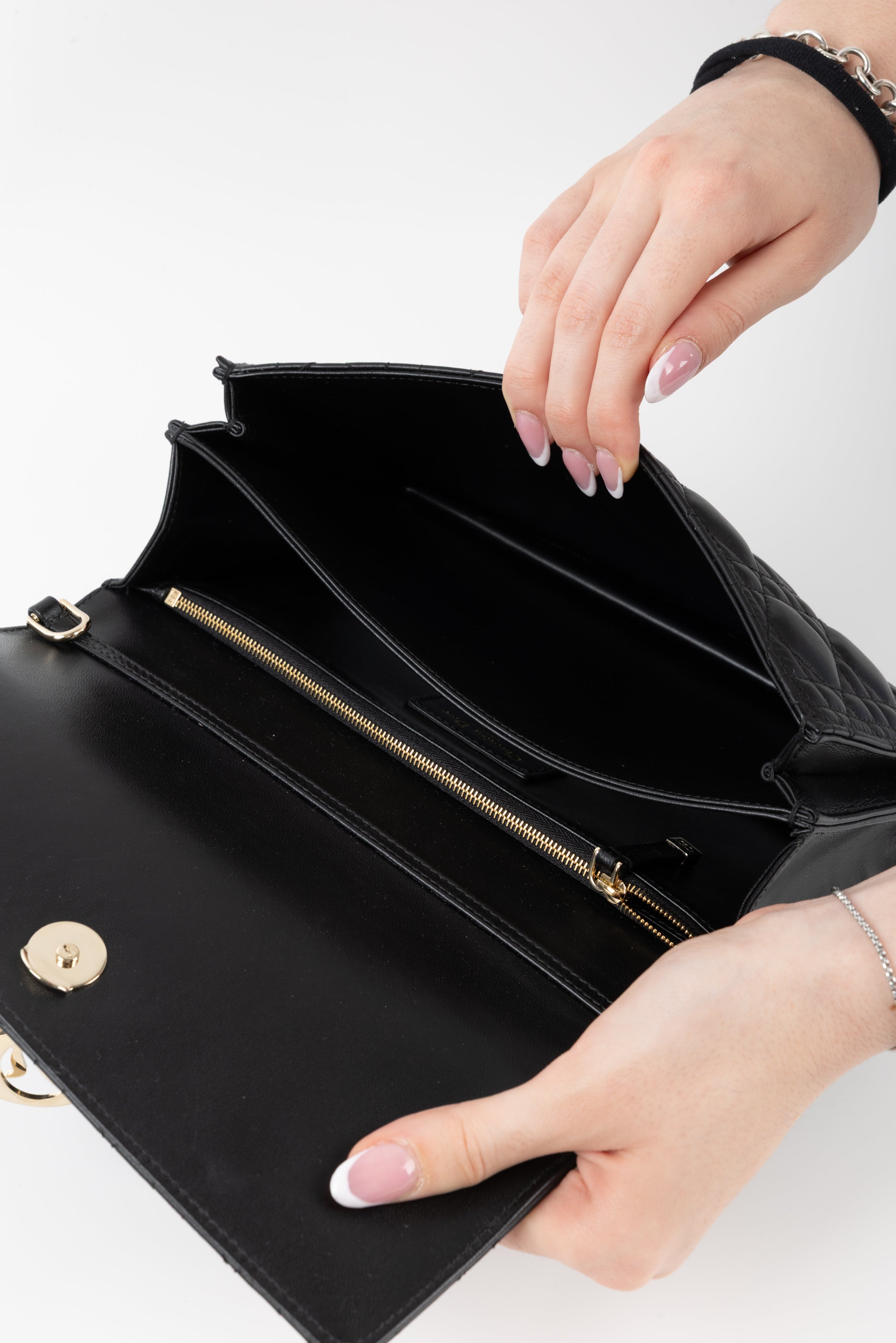 DIOR TOP HANDLE NERA