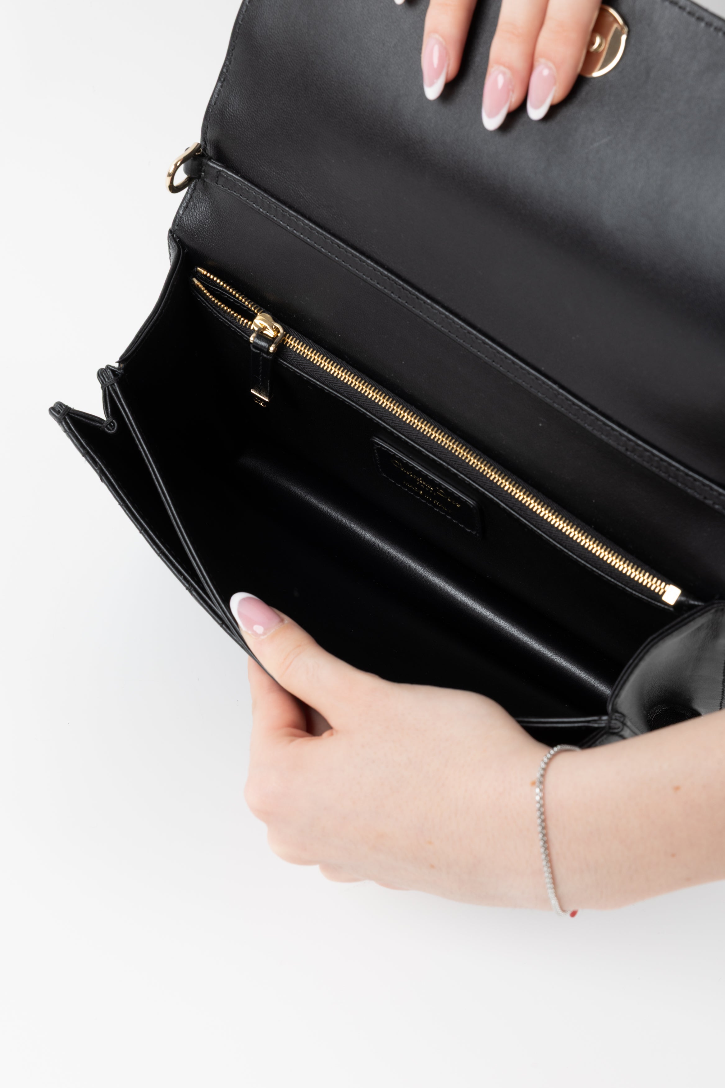 DIOR TOP HANDLE NERA