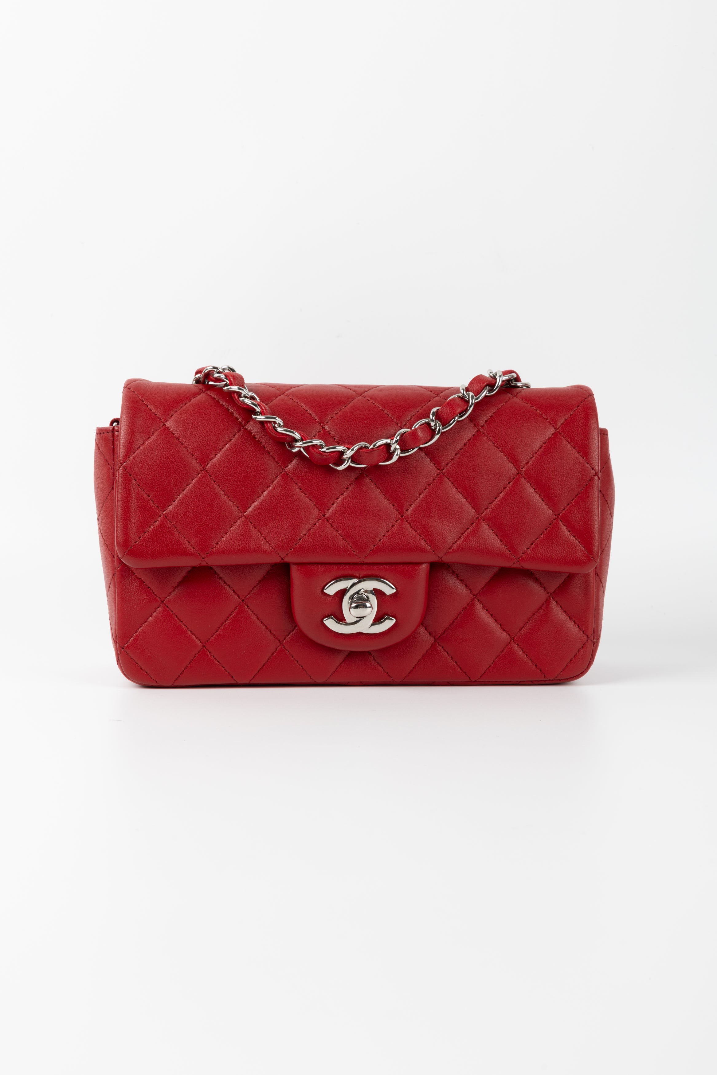 CHANEL RECTANGULAR ROSSA