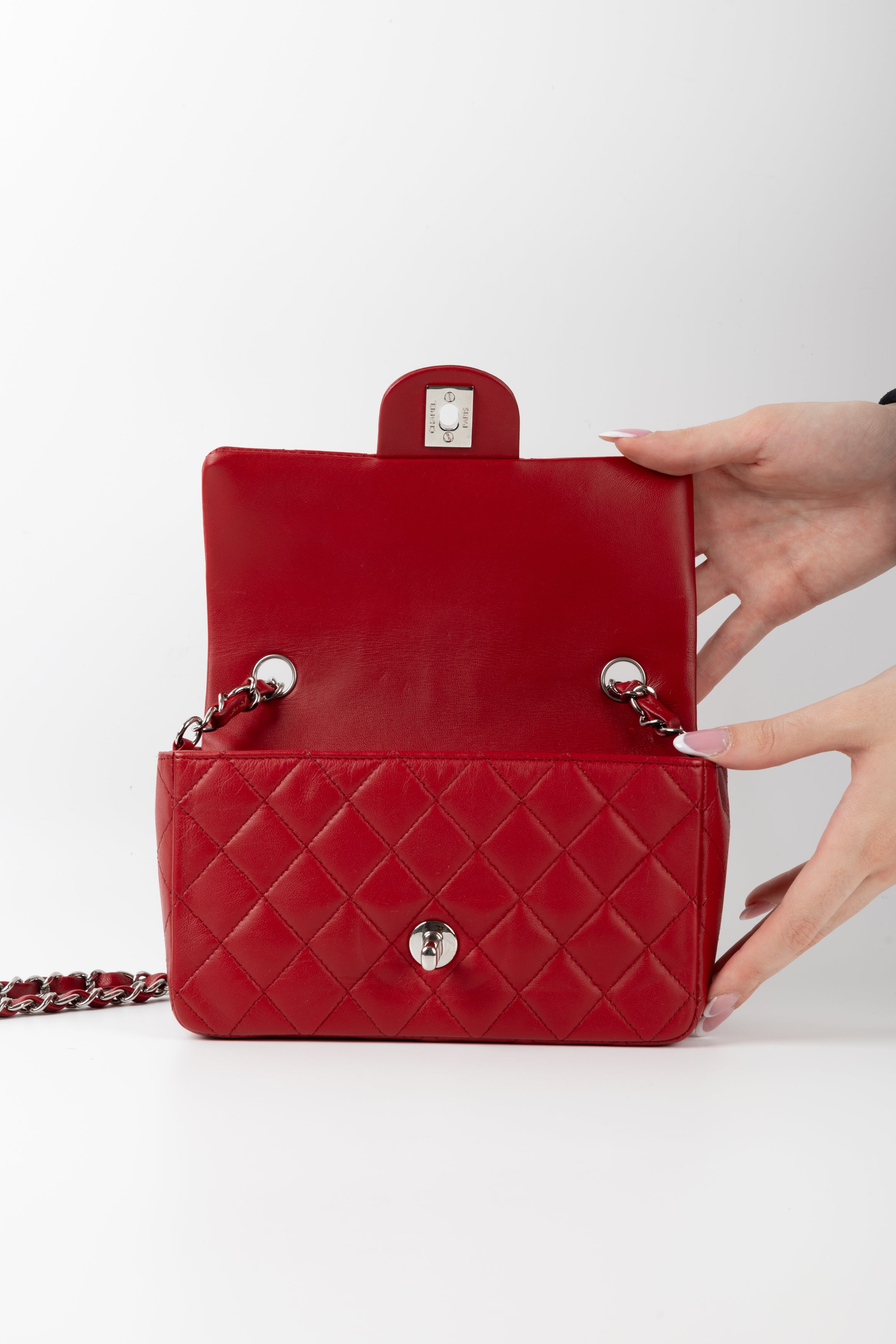 CHANEL RECTANGULAR ROSSA