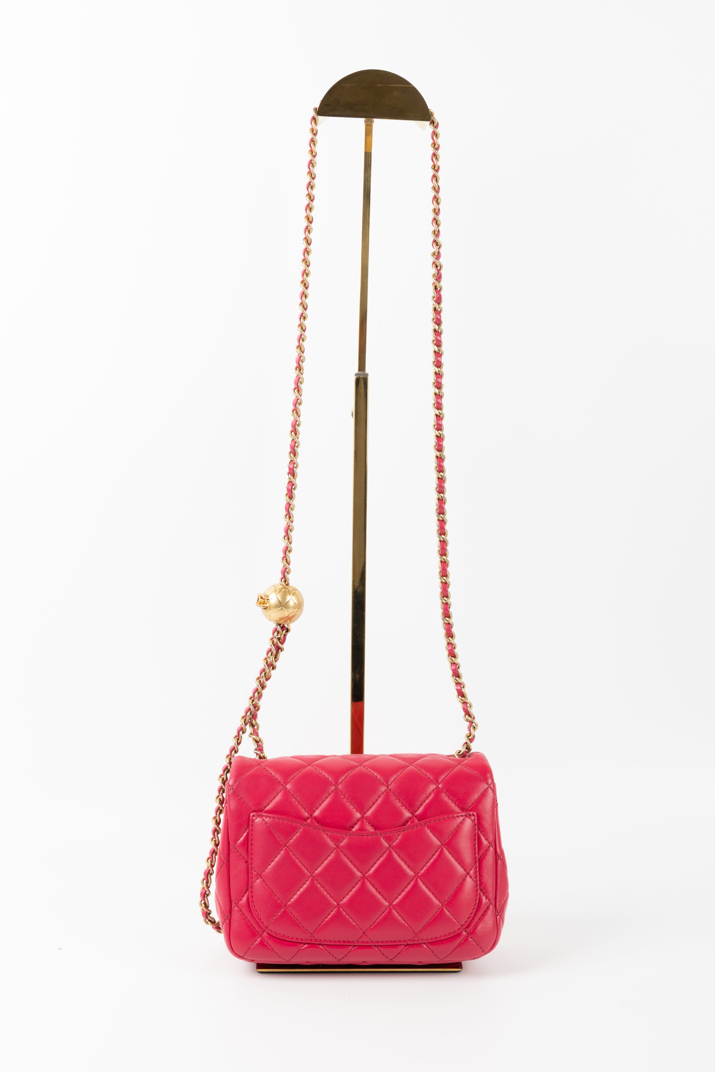 CHANEL MINI SQUARE MAGENTA SFERA