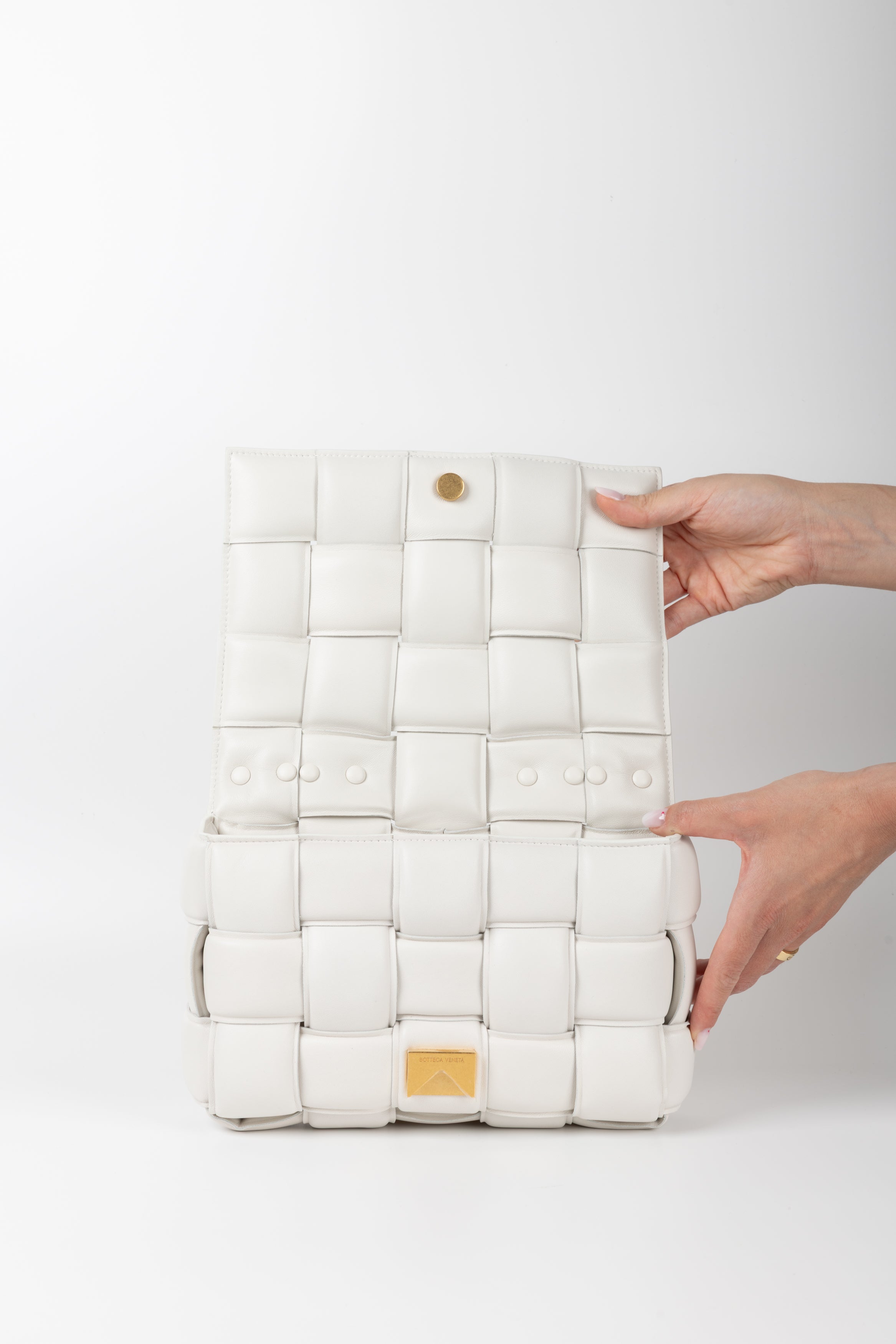 BOTTEGA VENETA PADDED BIANCA