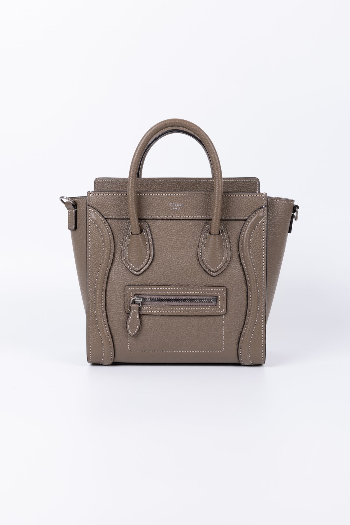 CELINE LUGGAGE NANO GRIGIA