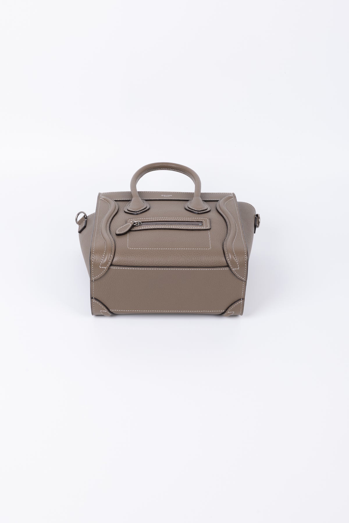 CELINE LUGGAGE NANO GRIGIA