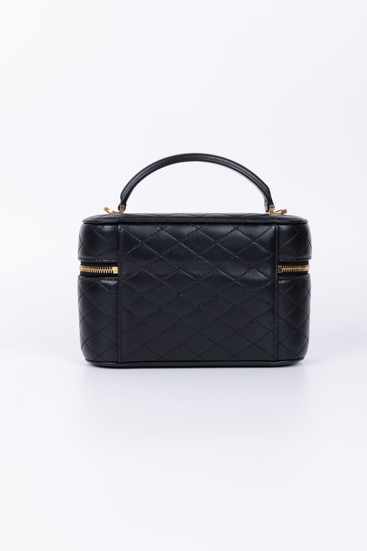 SAINT LAURENT VANITY BAGY NERO MEDIO