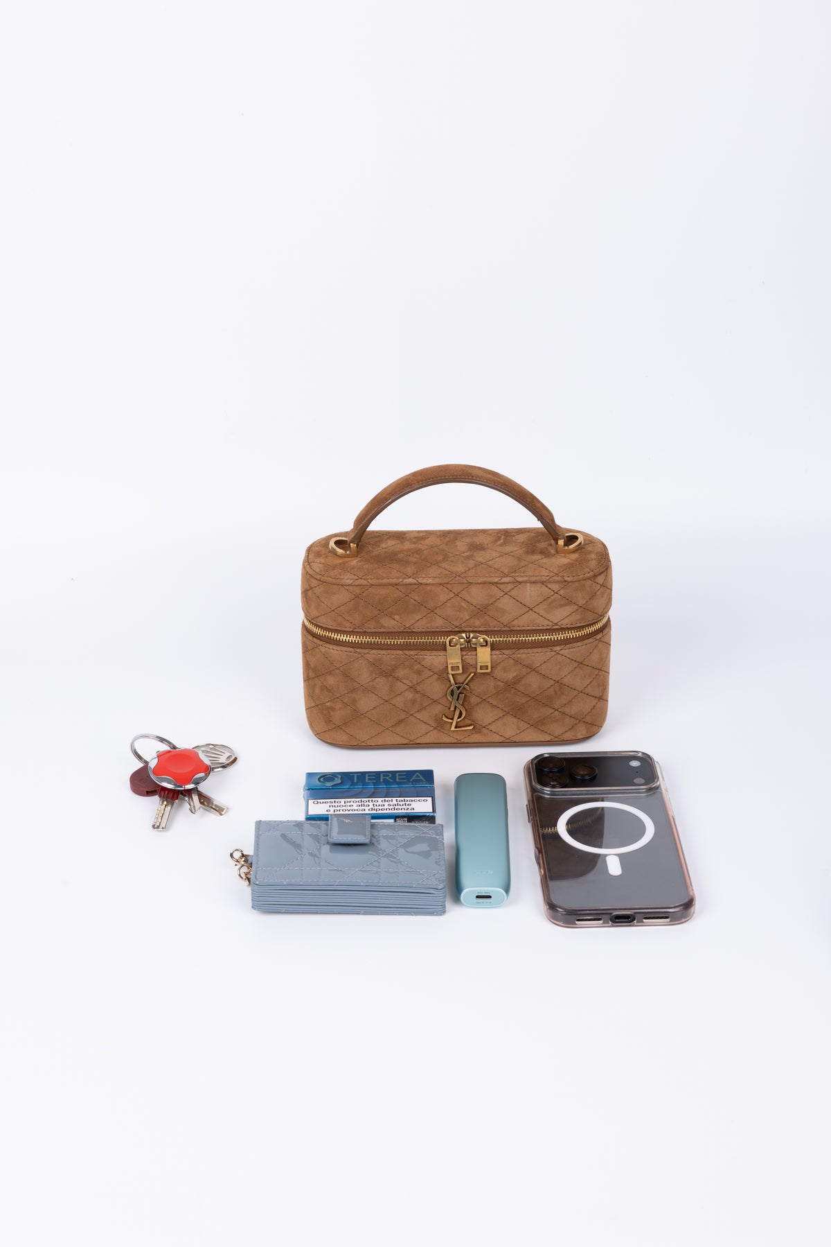 SAINT LAURENT VANITY GABY CAMOSCIO MEDIO