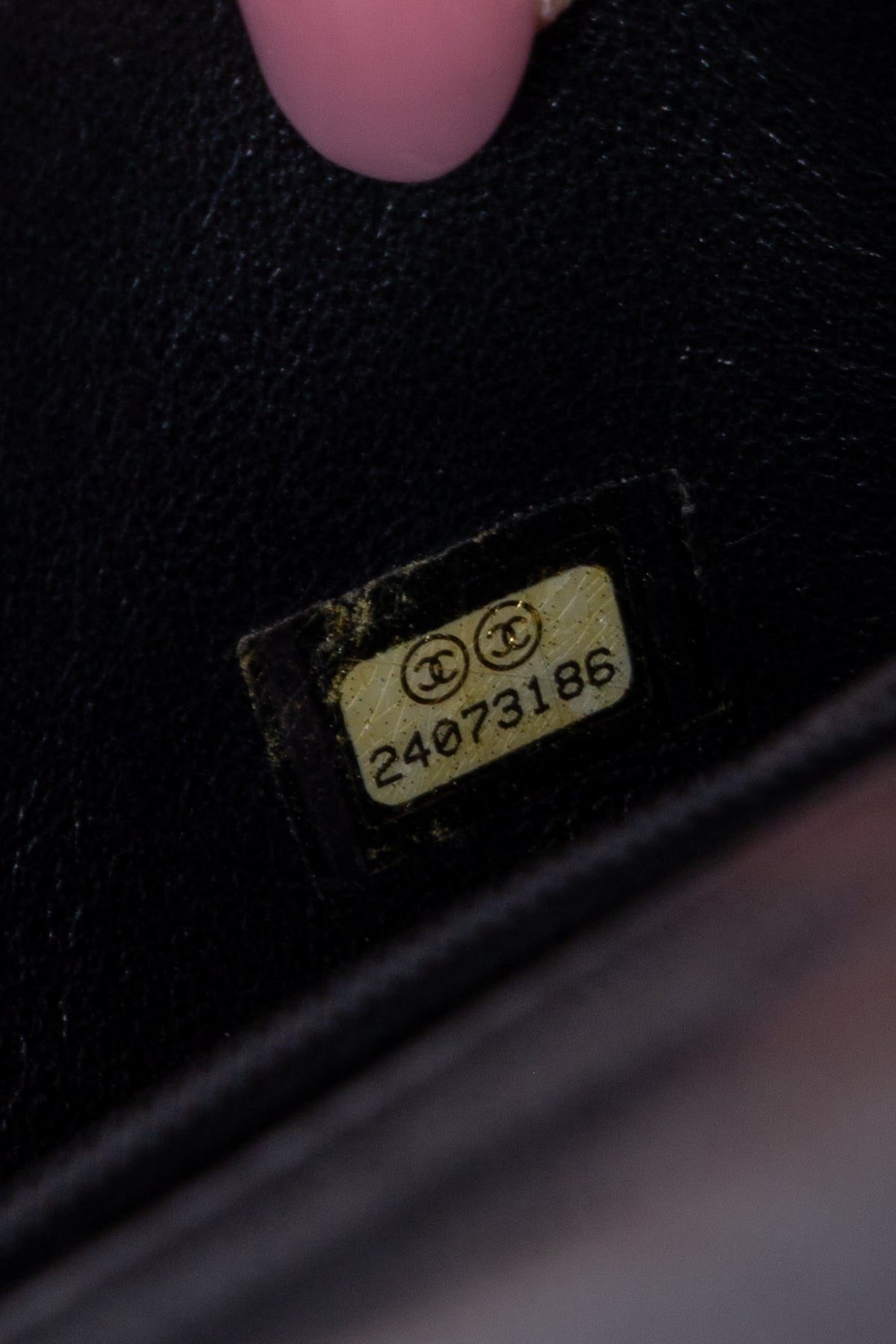 CHANEL MINI SQUARE NERA/ORO