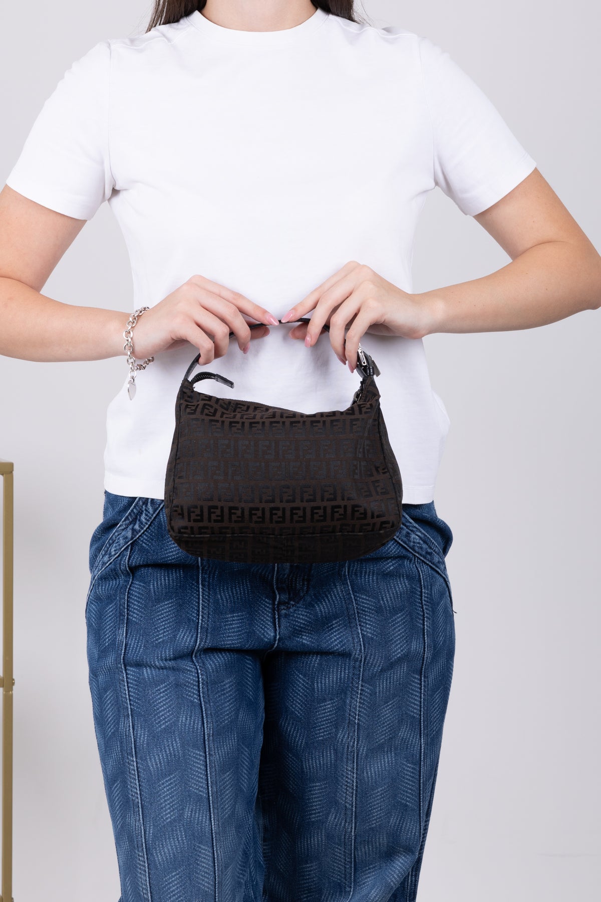 FENDI IN TELA ZUCCHINO