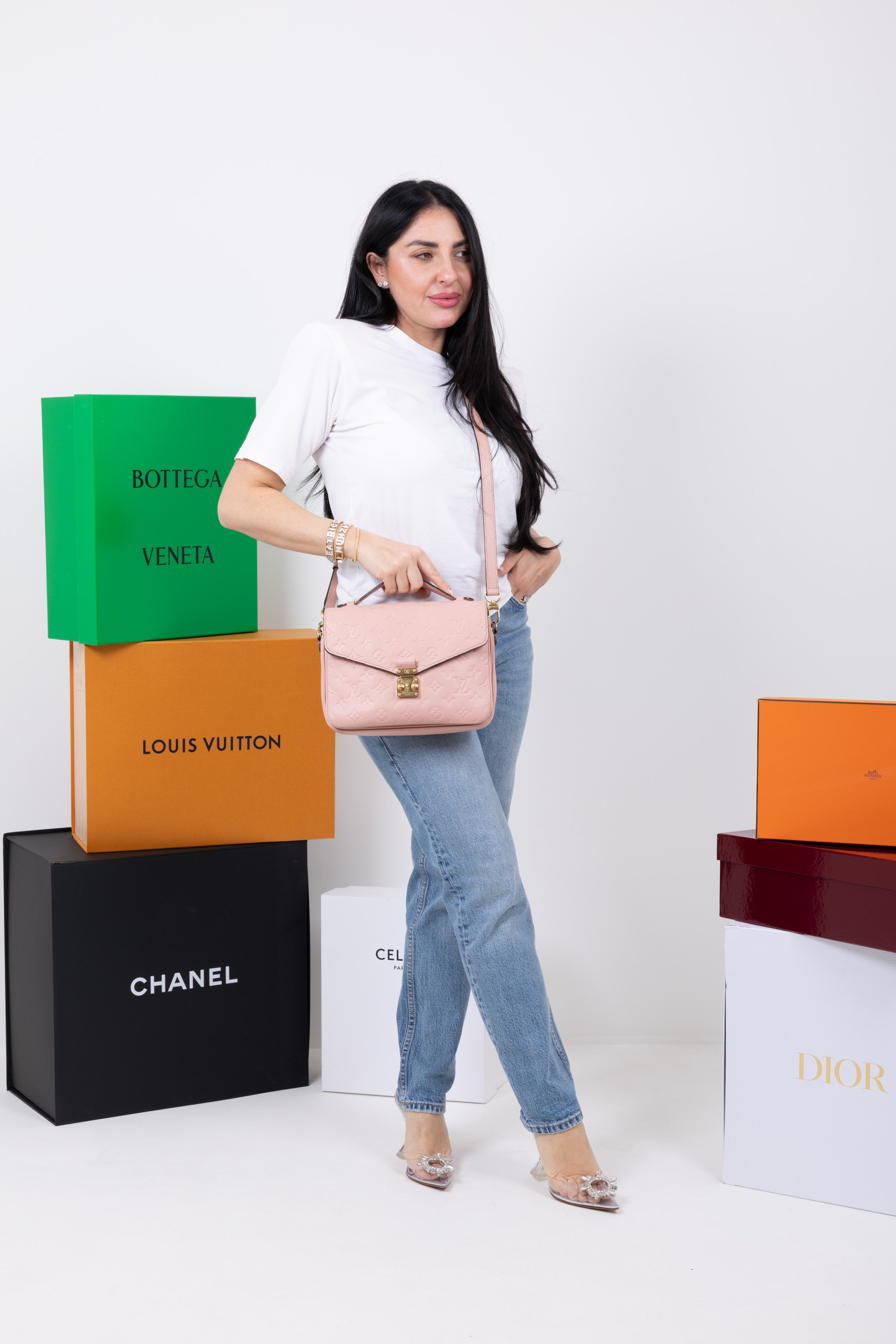 LOUIS VUITTON MÈTIS REVERSE ROSA