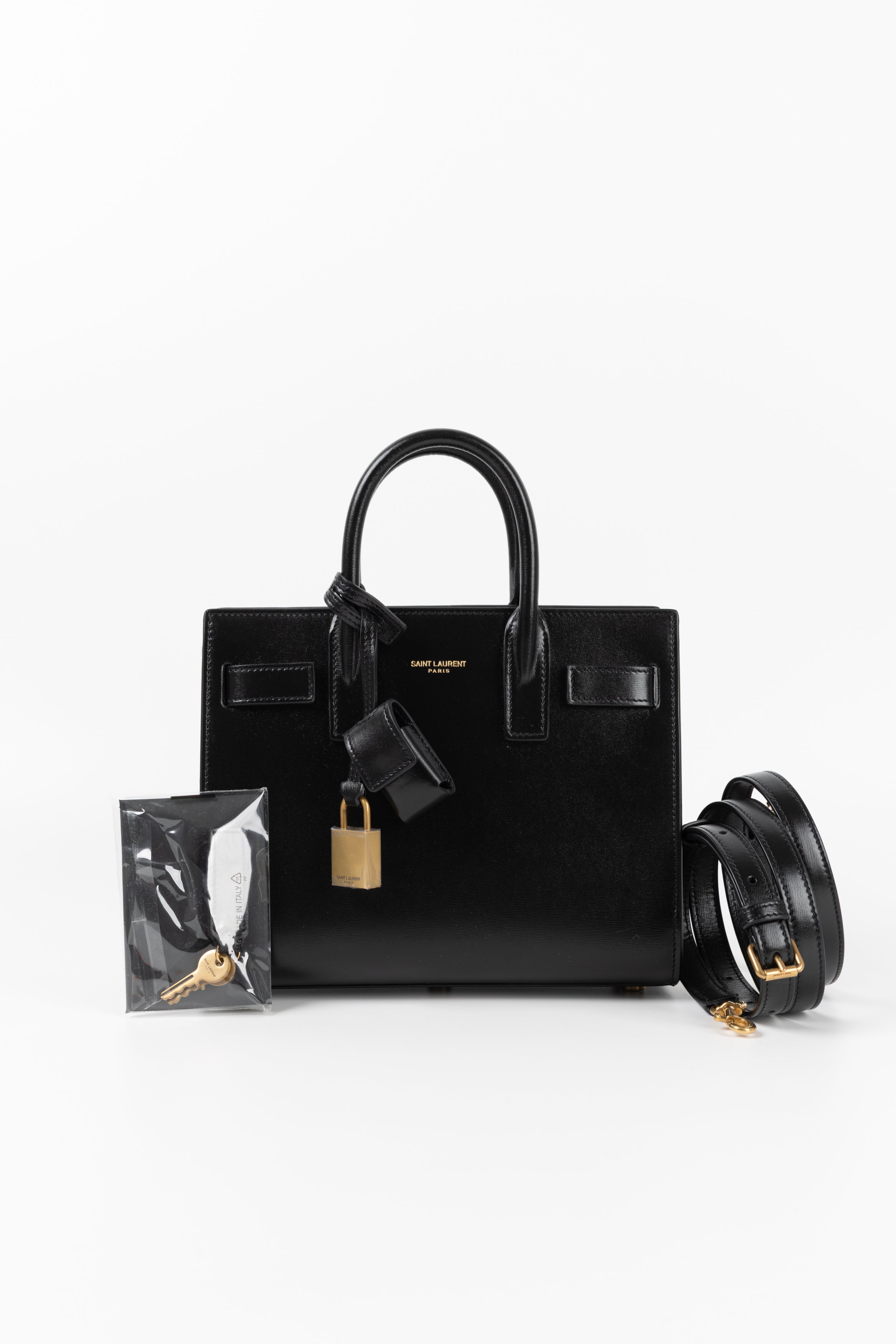 SAINT LAURENT SAC DE JOUR NANO NERA ( riservata )