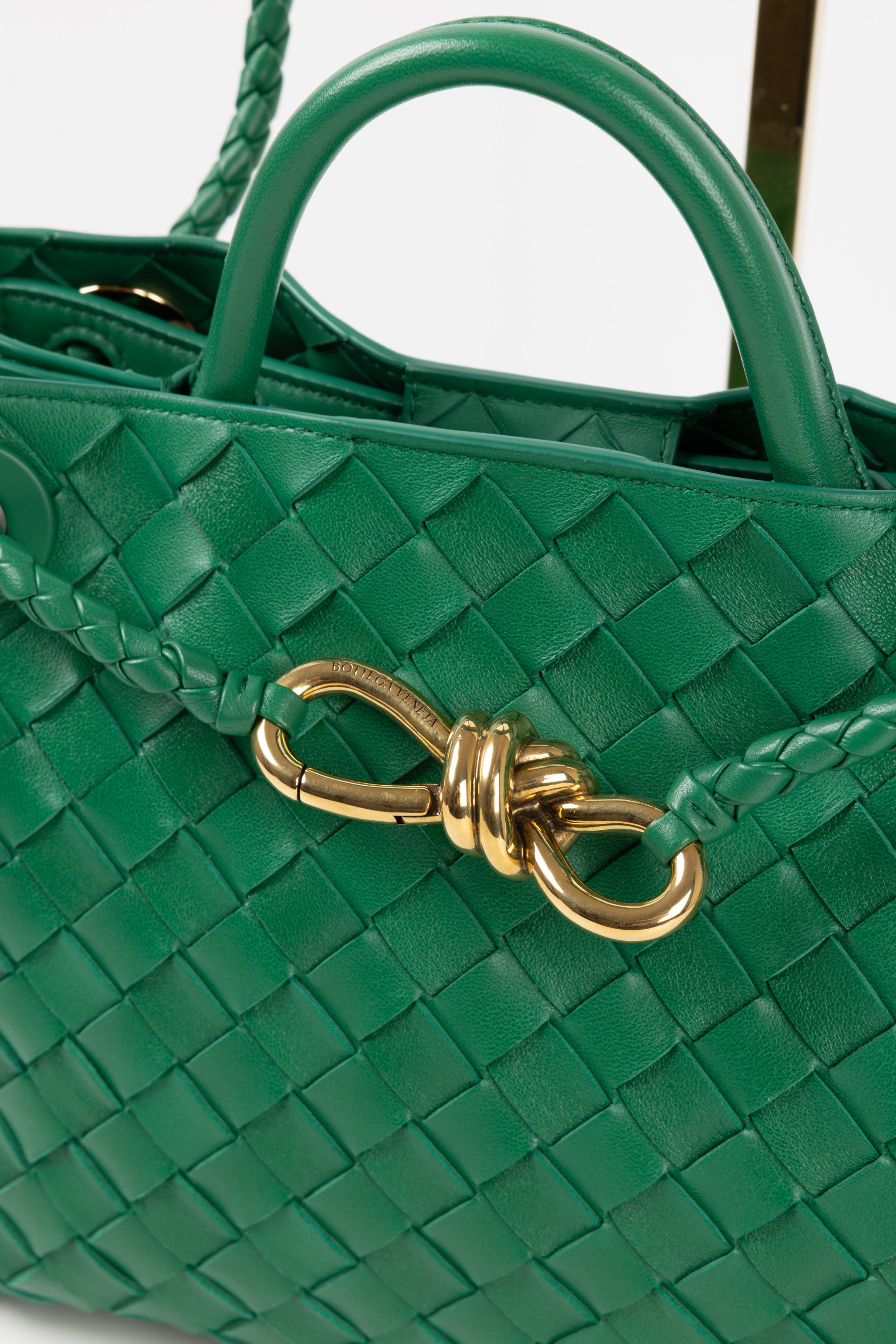 BOTTEGA VENETA ANDIAMO VERDE SMALL