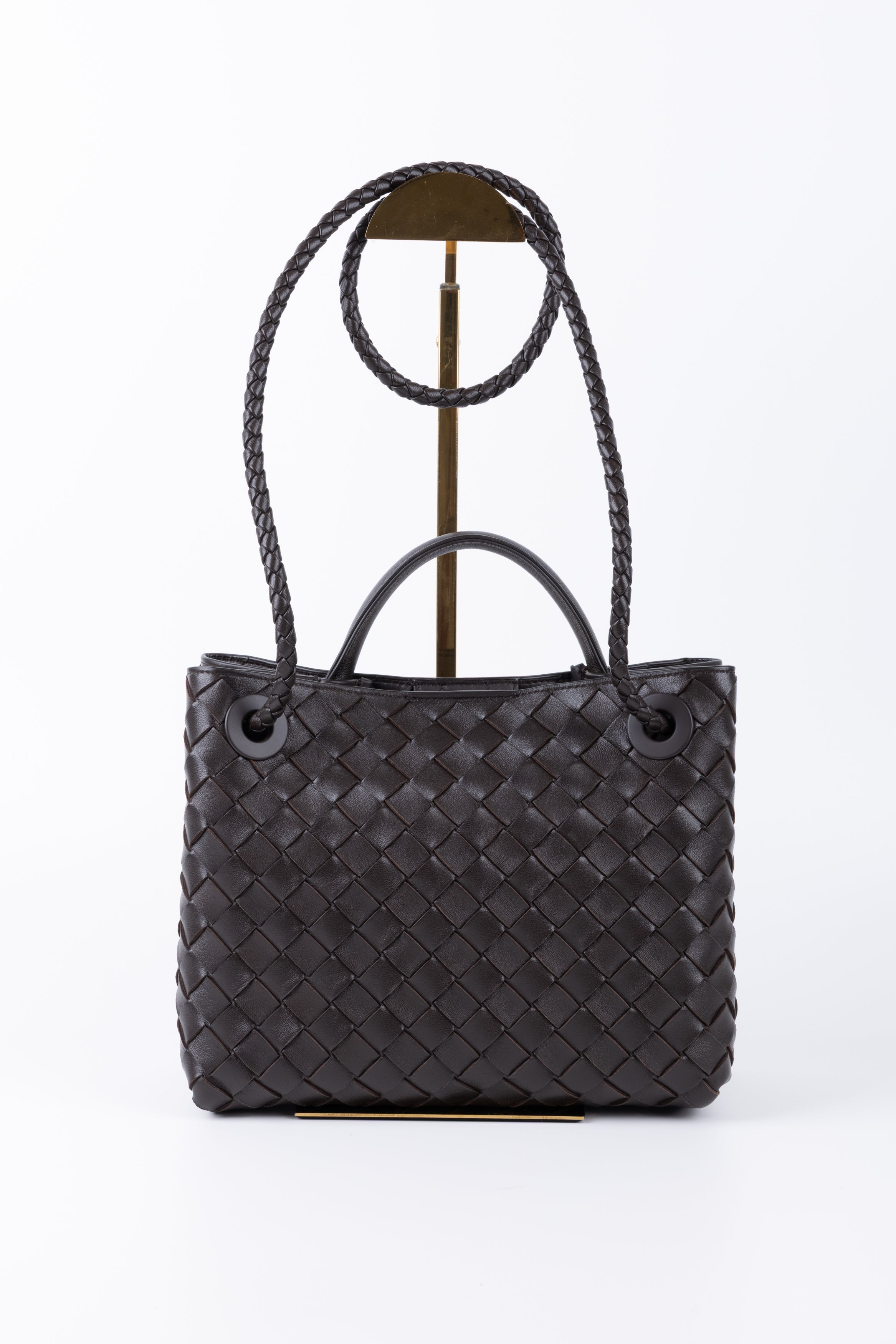 BOTTEGA VENETA ANDIAMO SMALL FONDANT