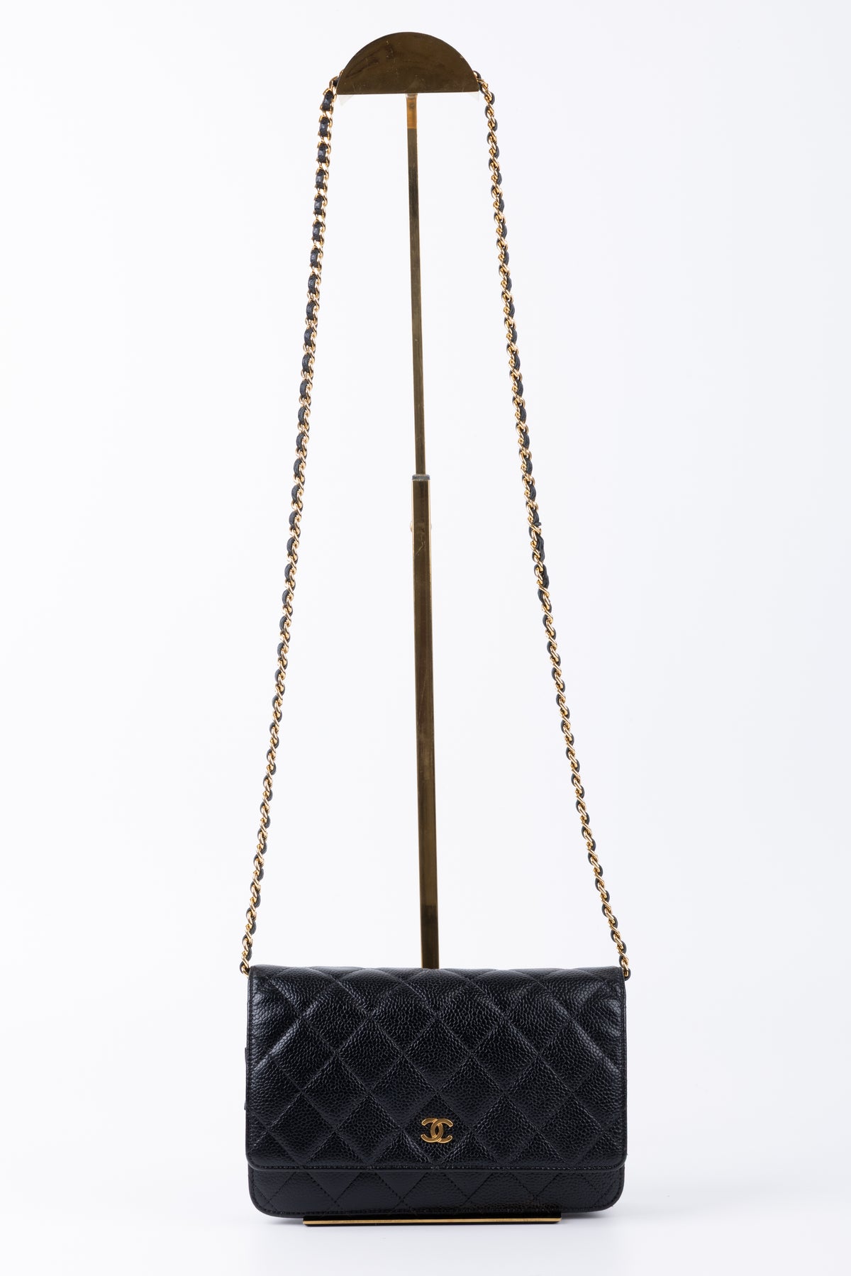 CHANEL WOC CAVIAR NERO/ORO