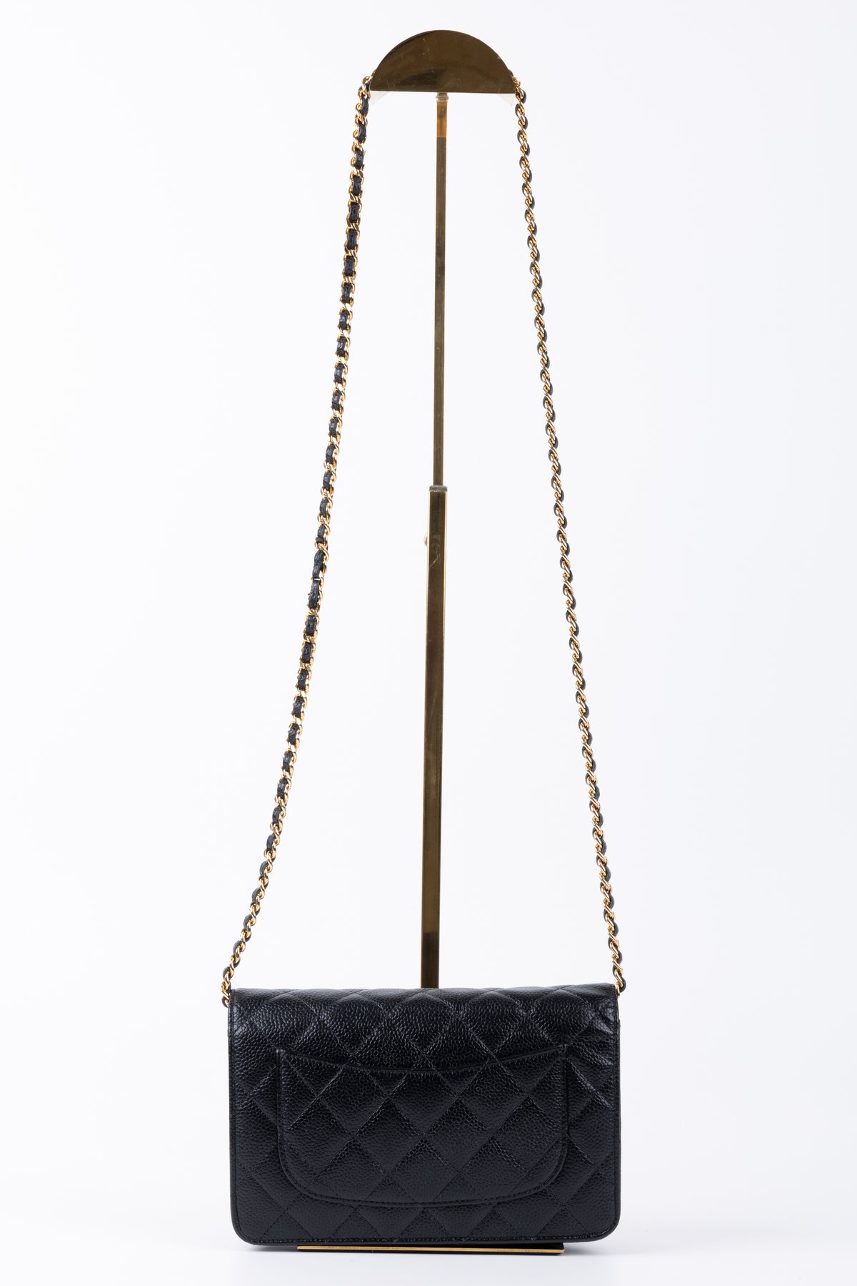CHANEL WOC CAVIAR NERO/ORO