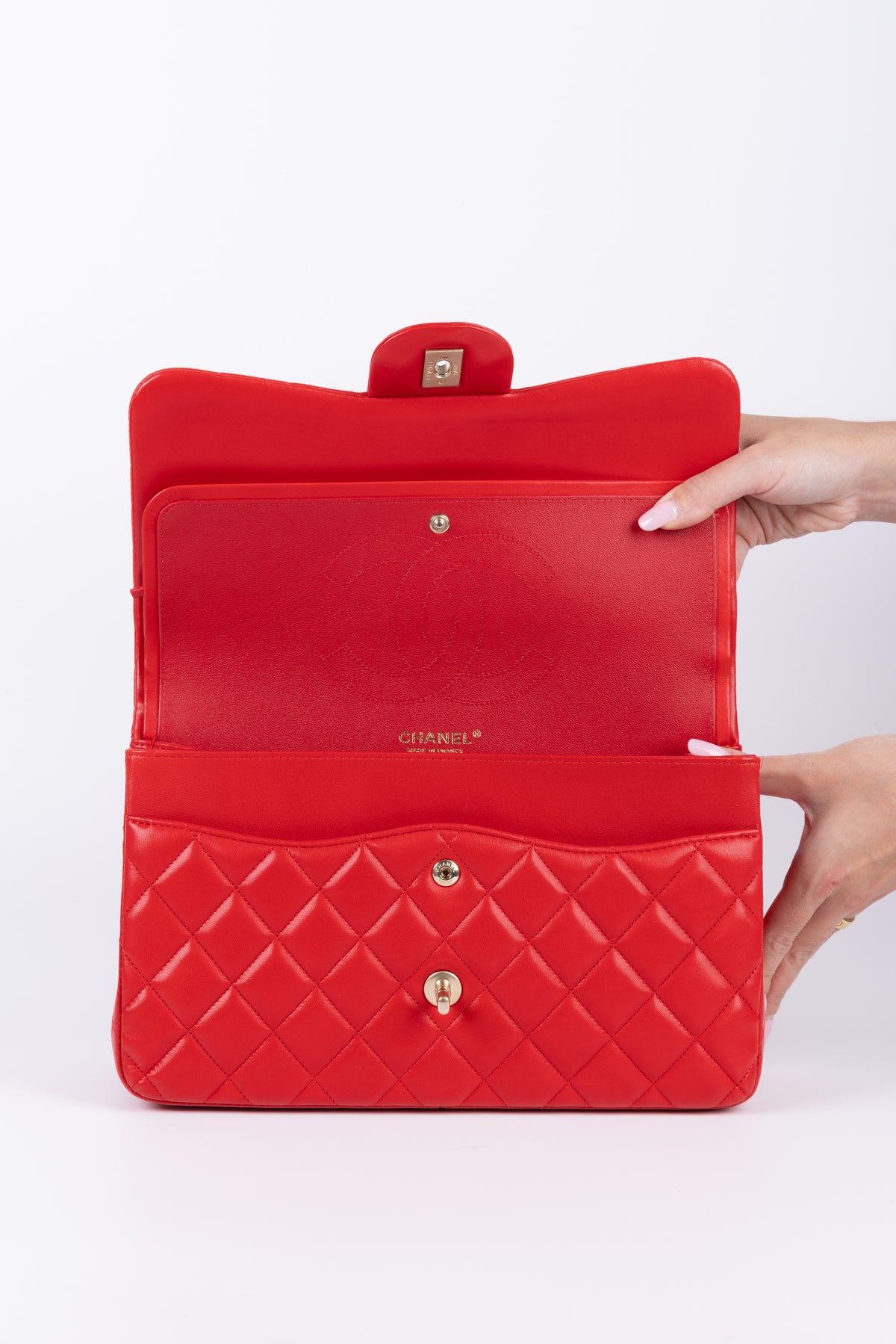 CHANEL JUMBO ROSSA